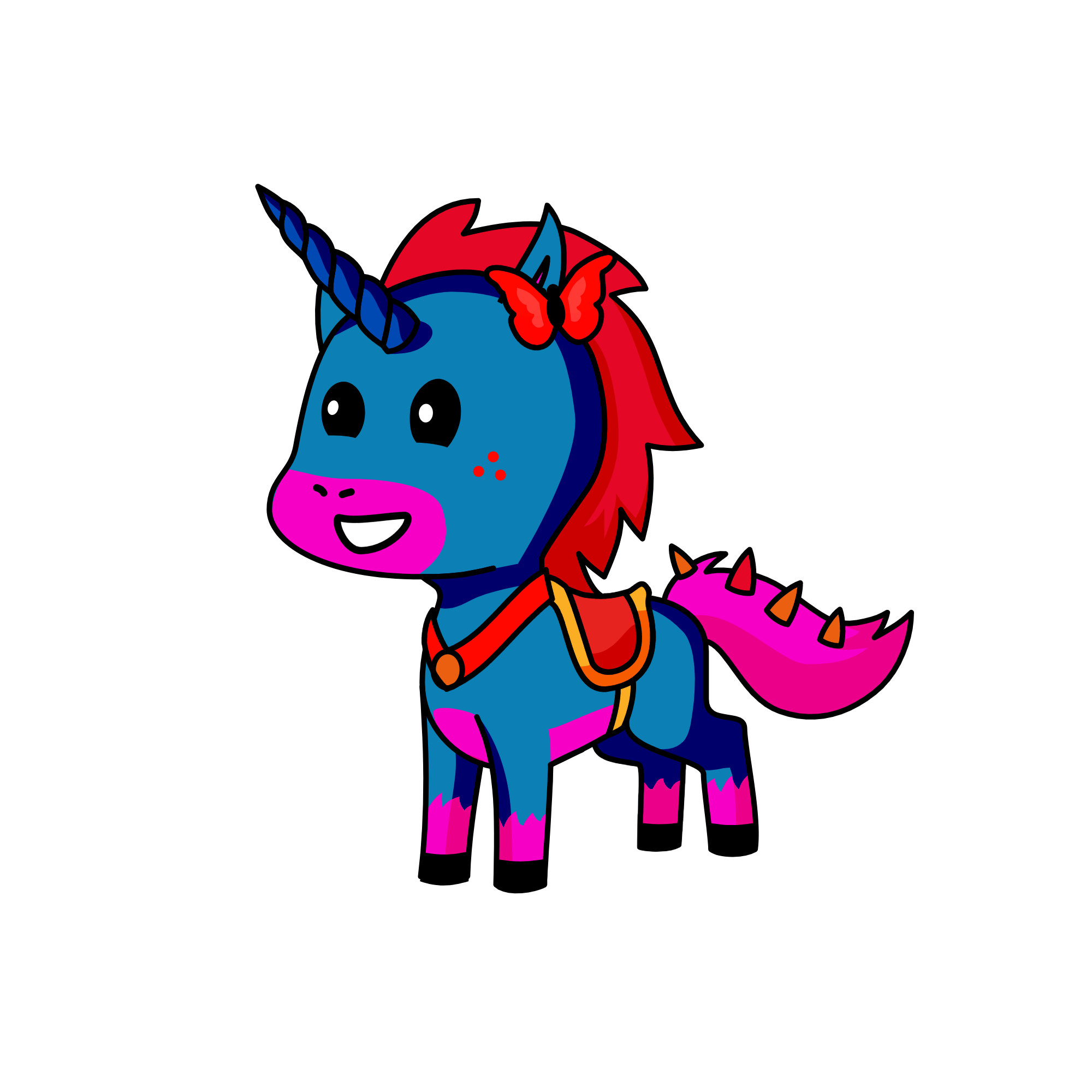 Love Yo, the unicorn