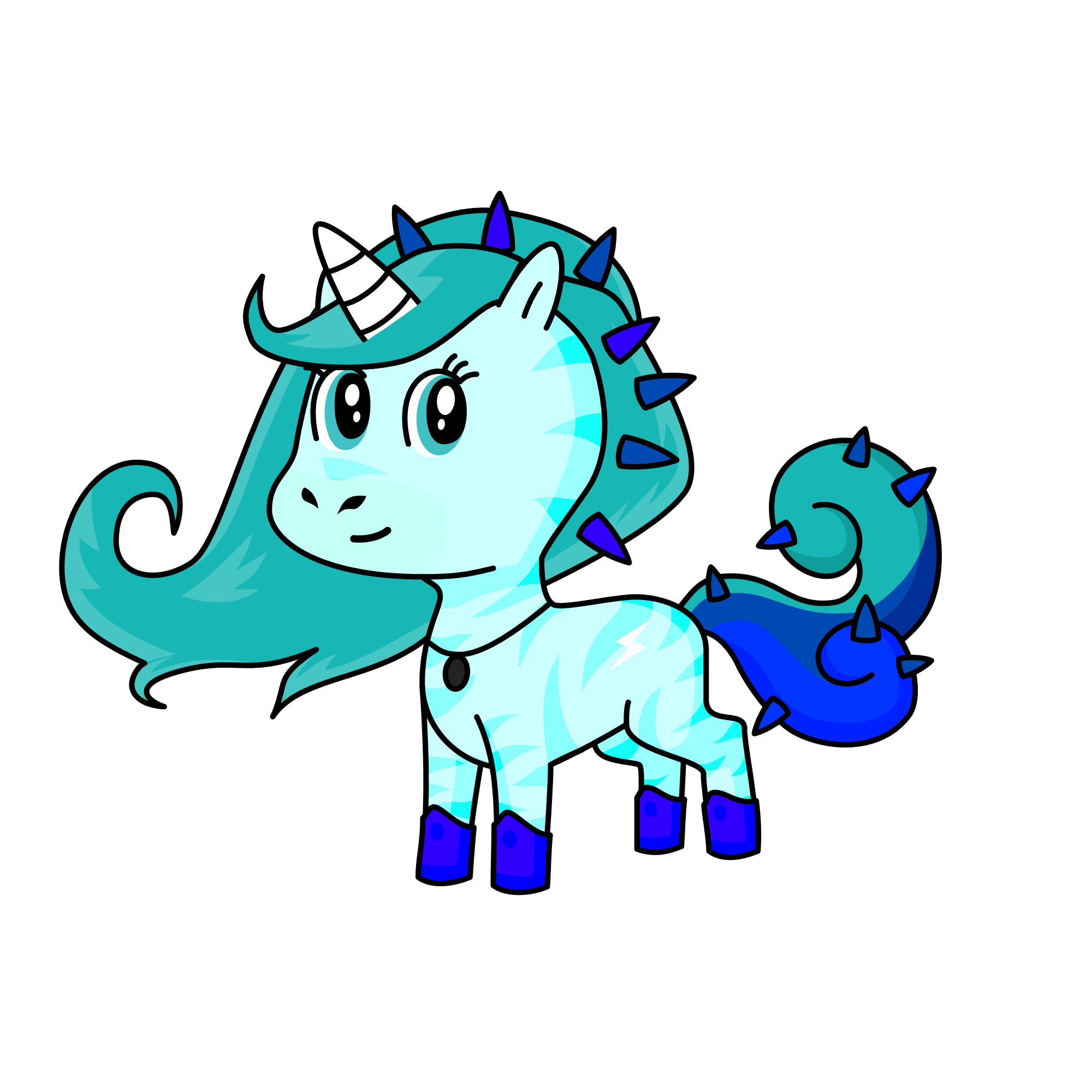 iceprincessdiona, the unicorn