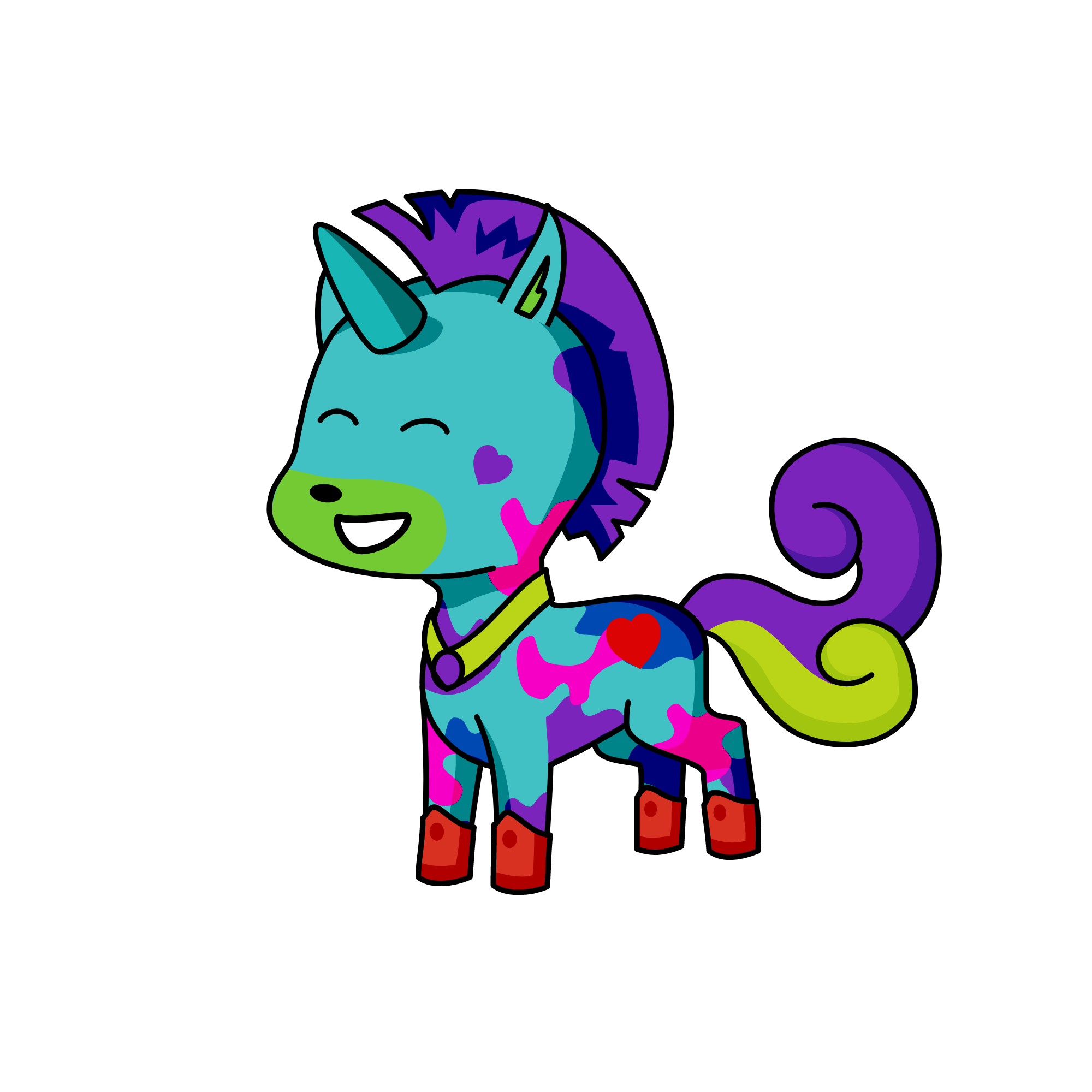BLAZKIN, the unicorn