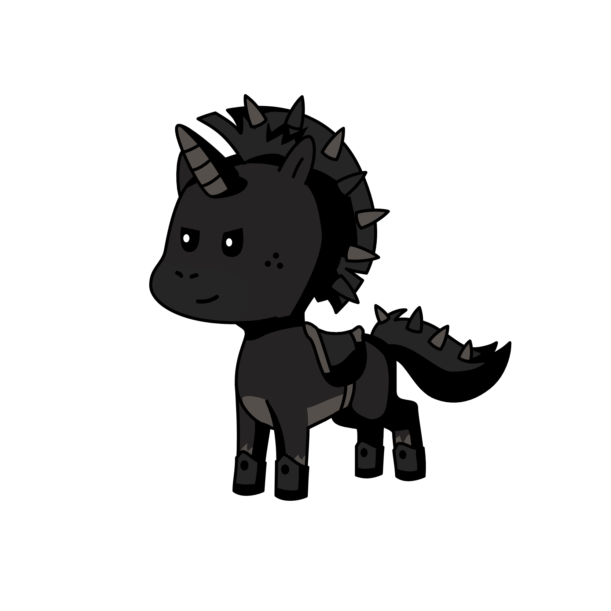 black sky writter, the unicorn