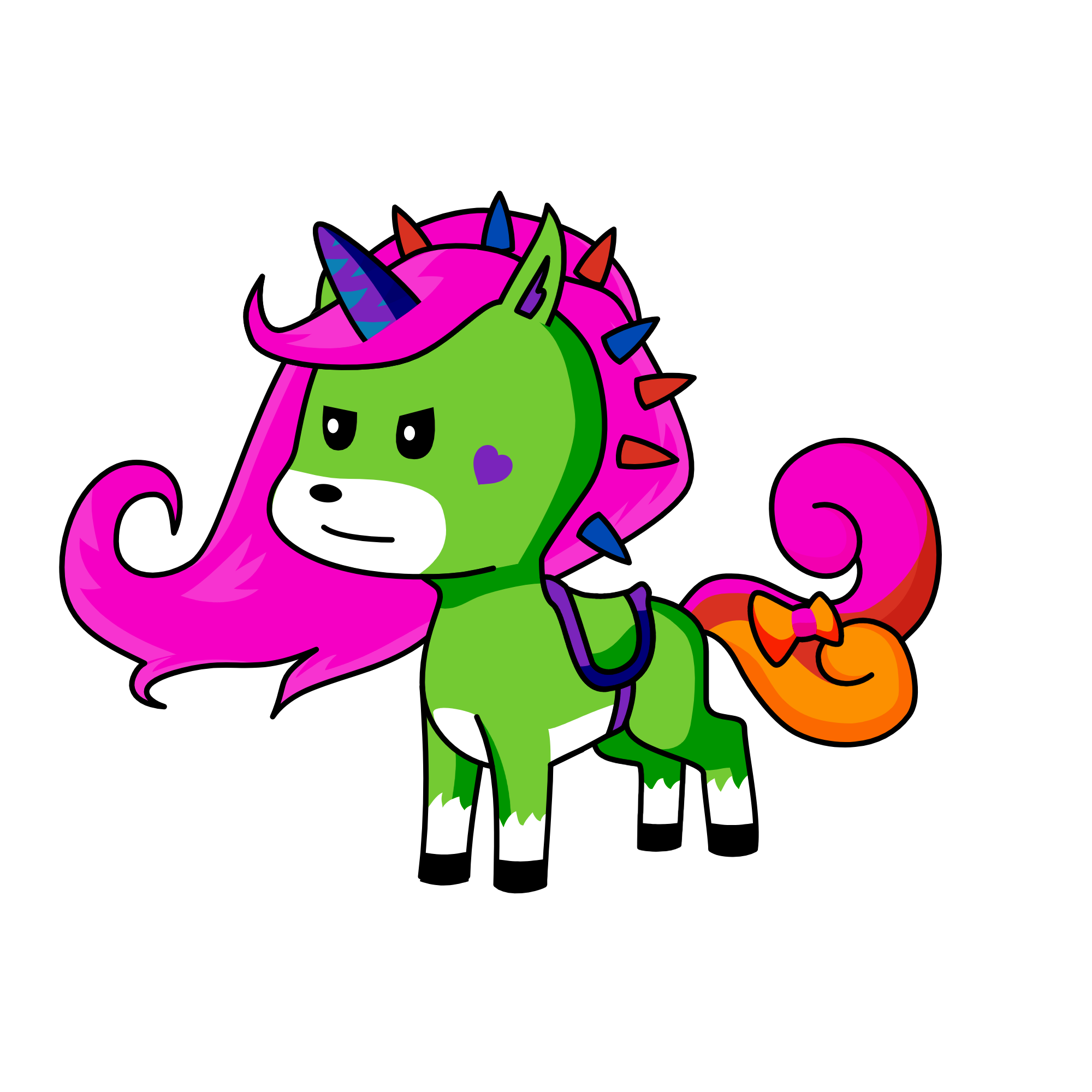 GRRRRRRRR, the unicorn