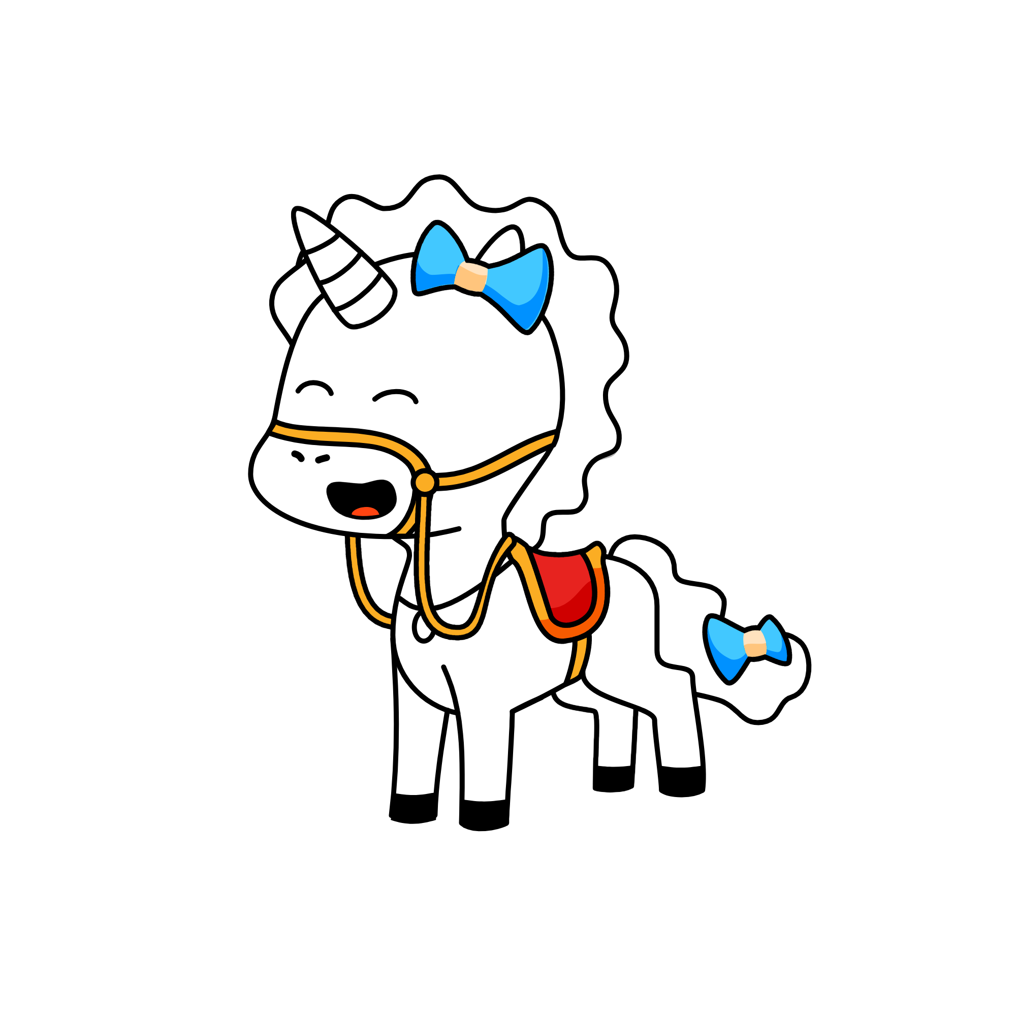 sparkle cluster, the unicorn