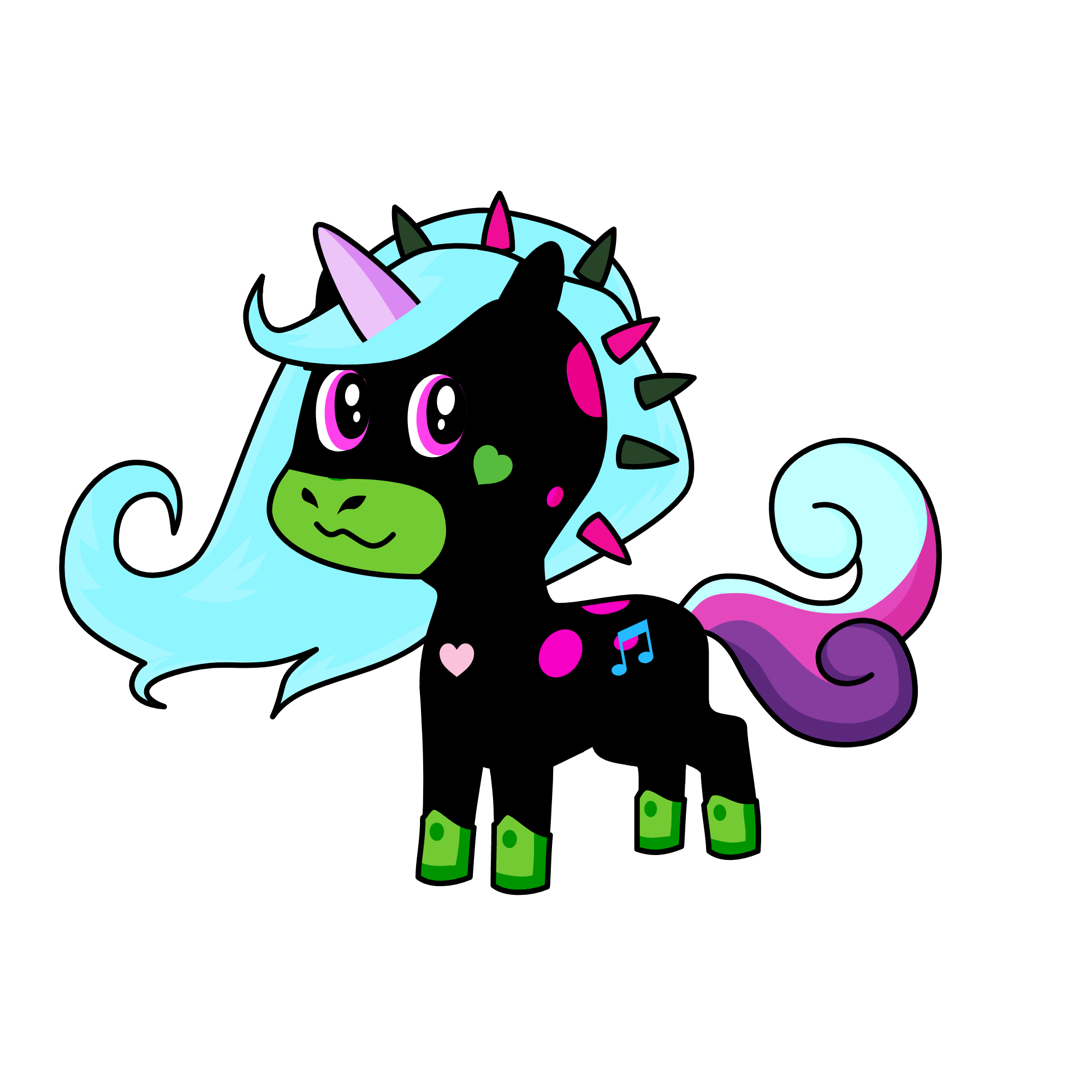 poo, the unicorn