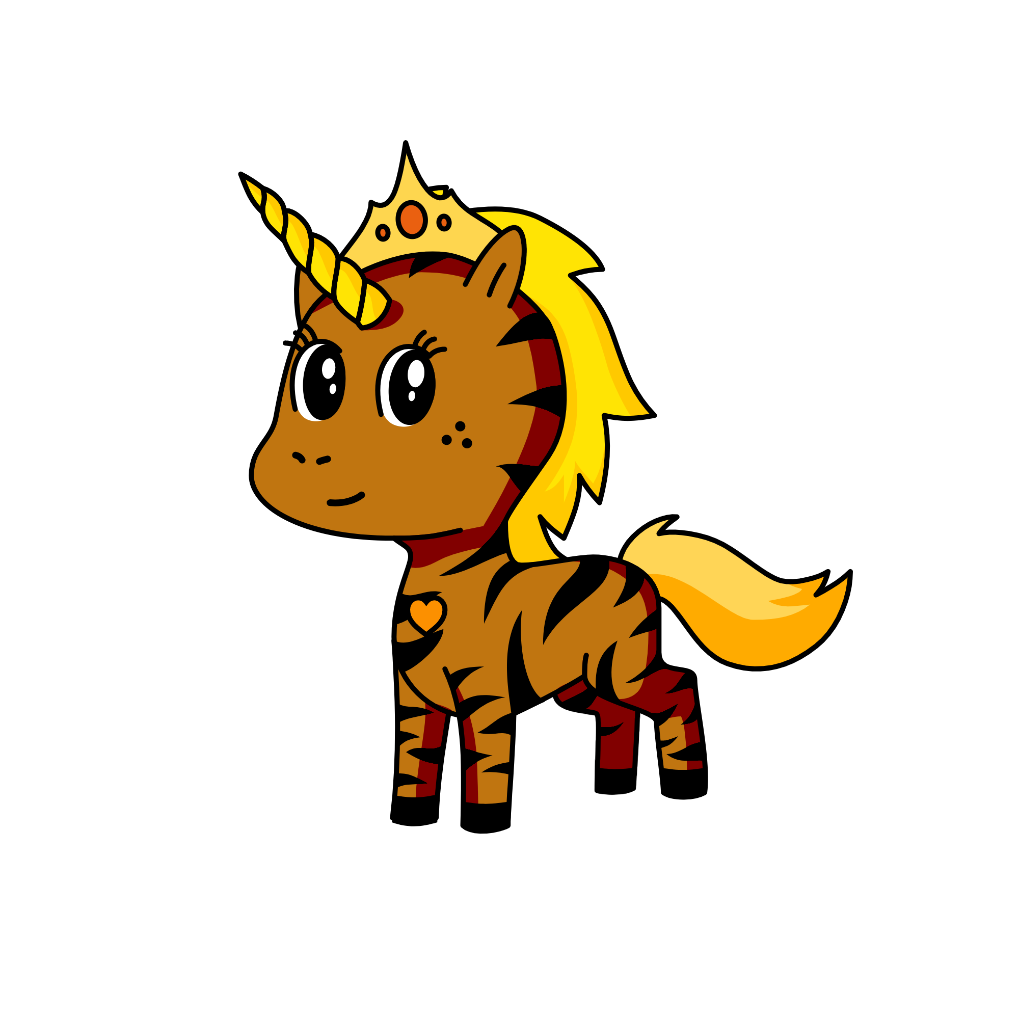 Chocolate, the unicorn