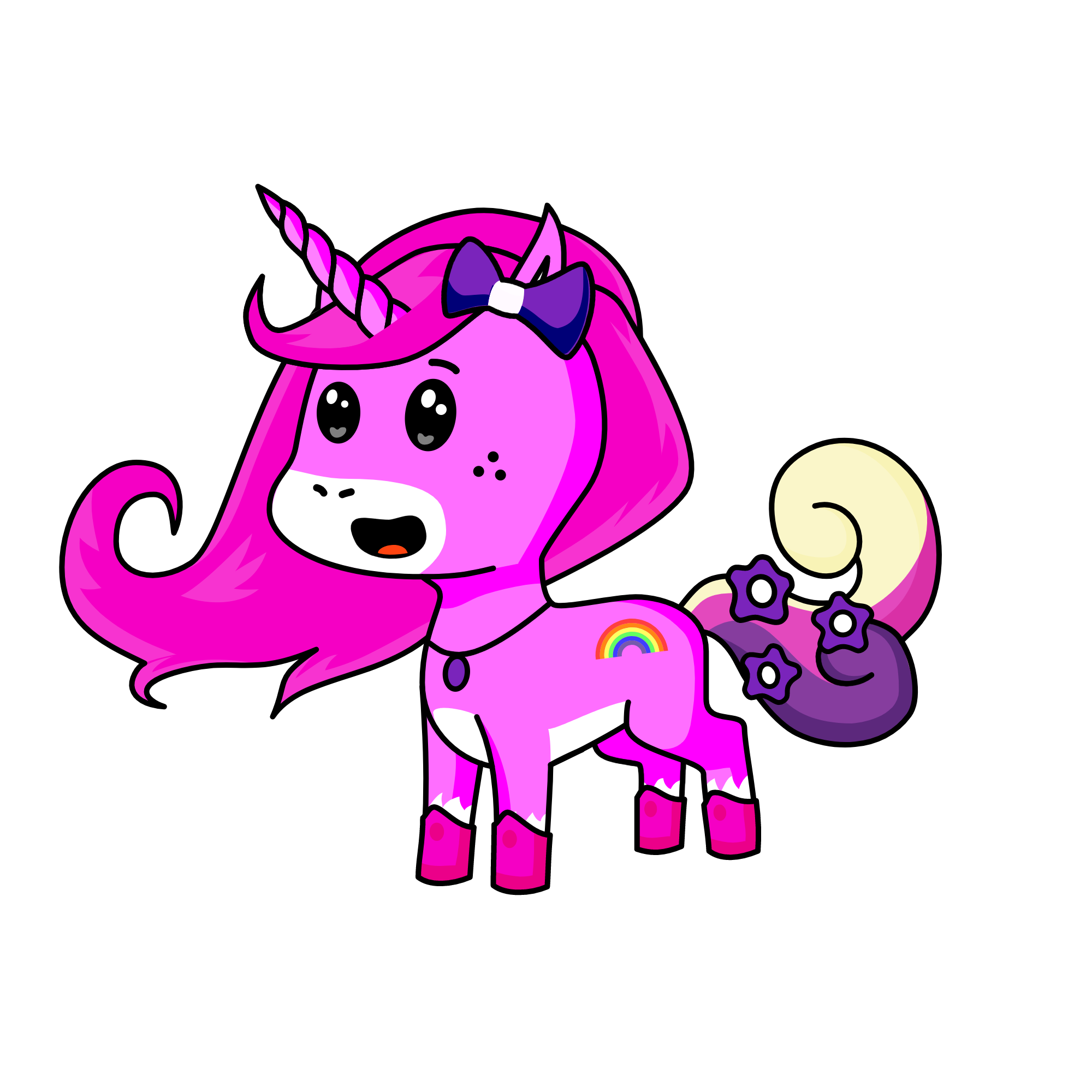 Pinky Pie, the unicorn