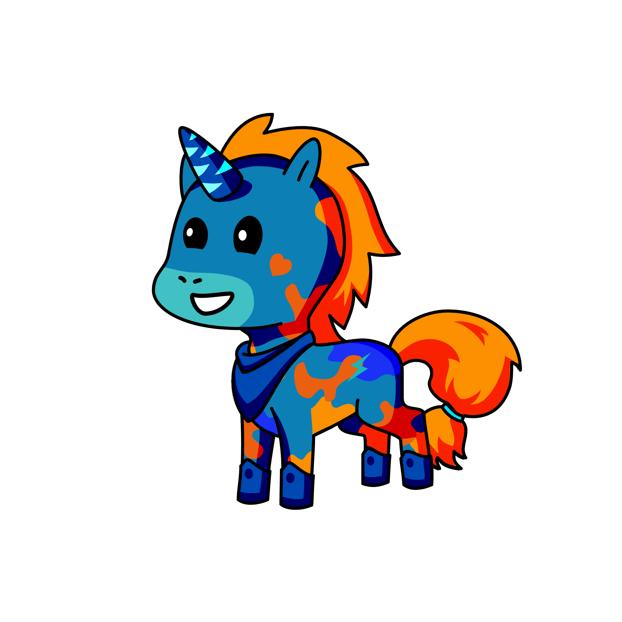 Stardust, the unicorn