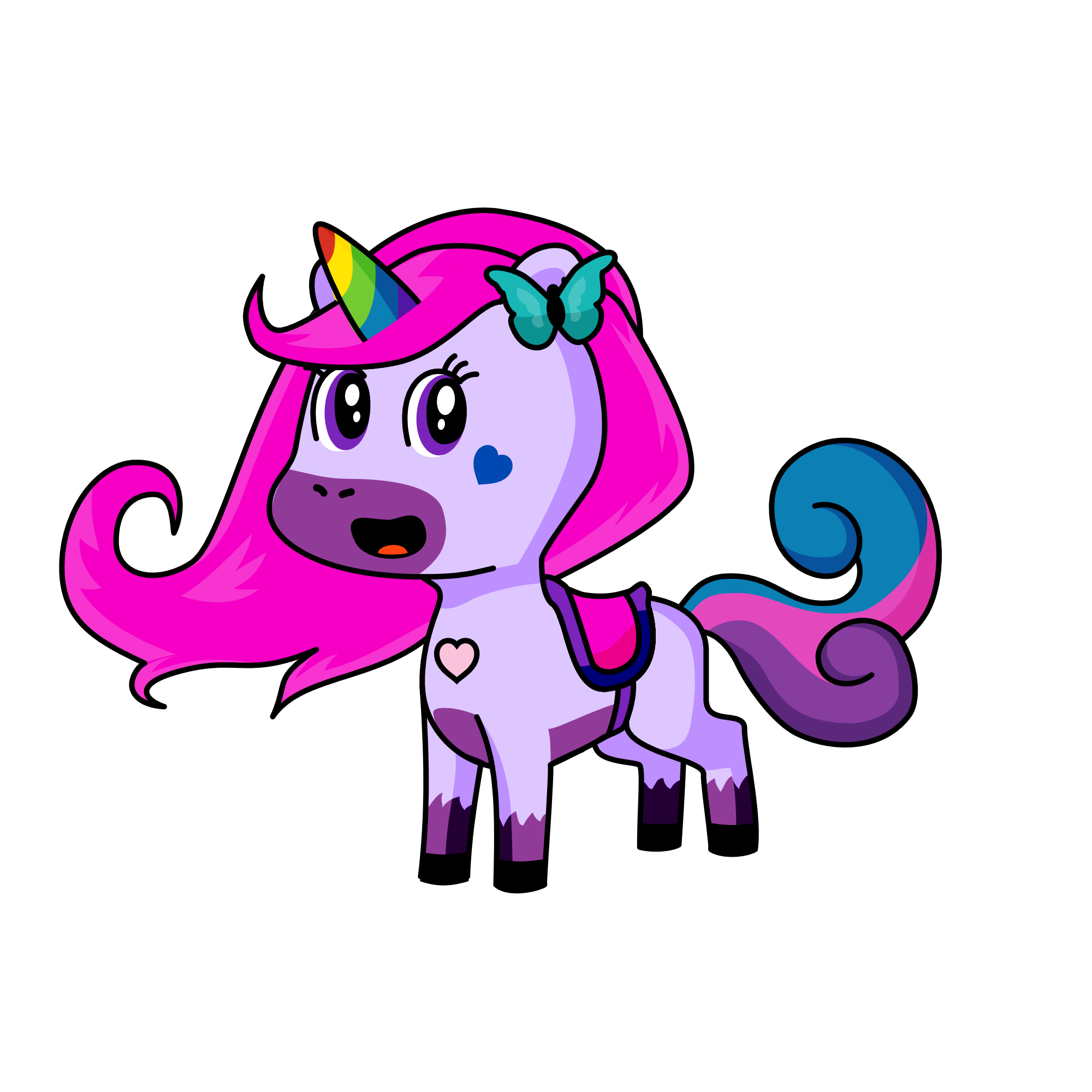 Daddy , the unicorn