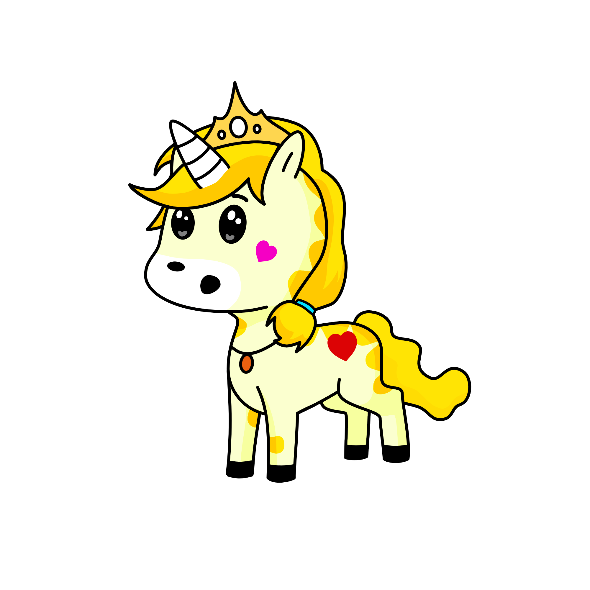 moon light, the unicorn
