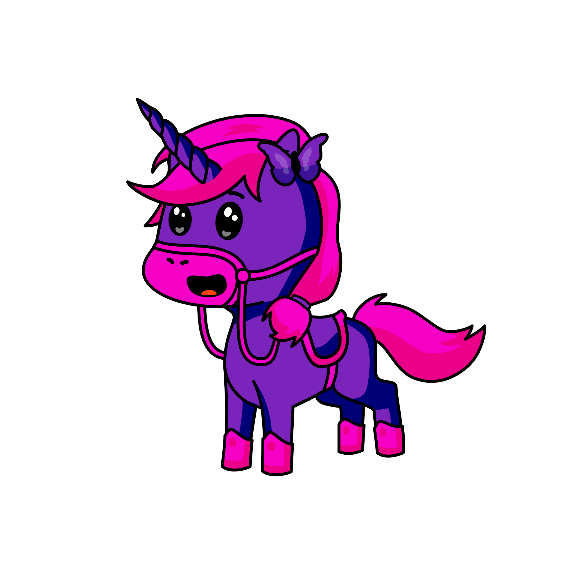 pinky, the unicorn