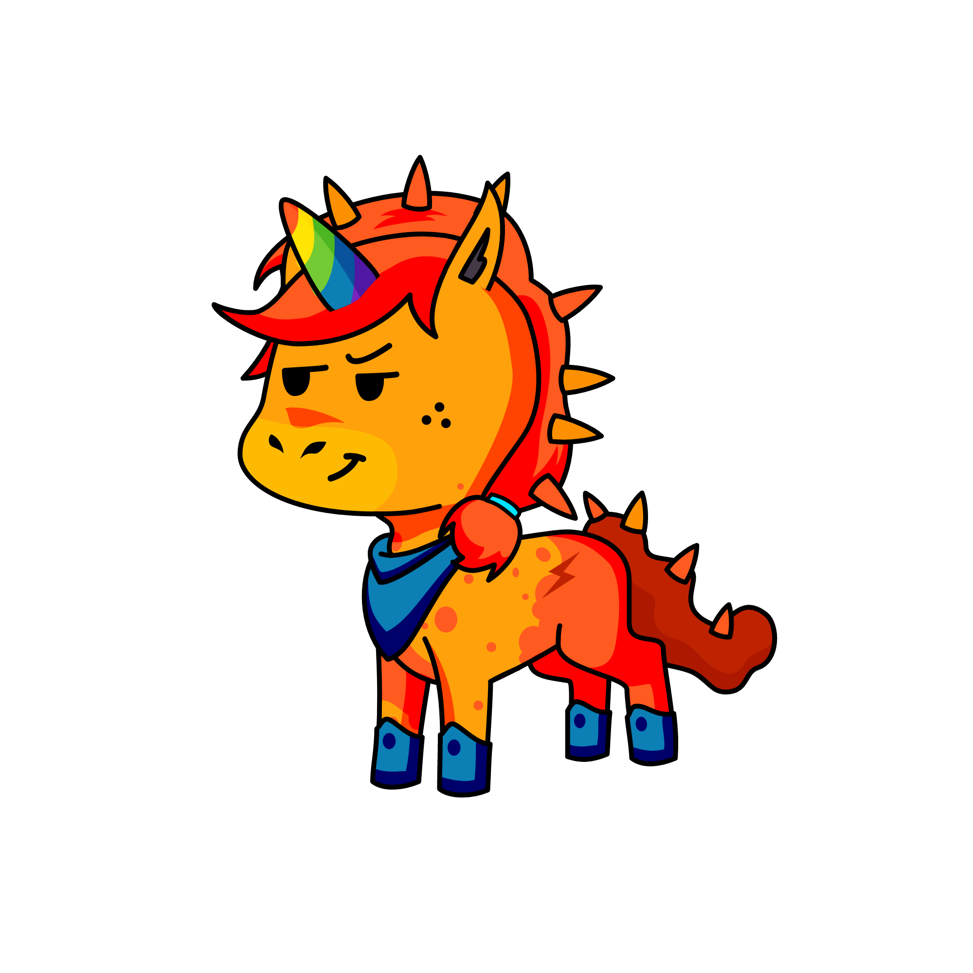 Huugo, the unicorn