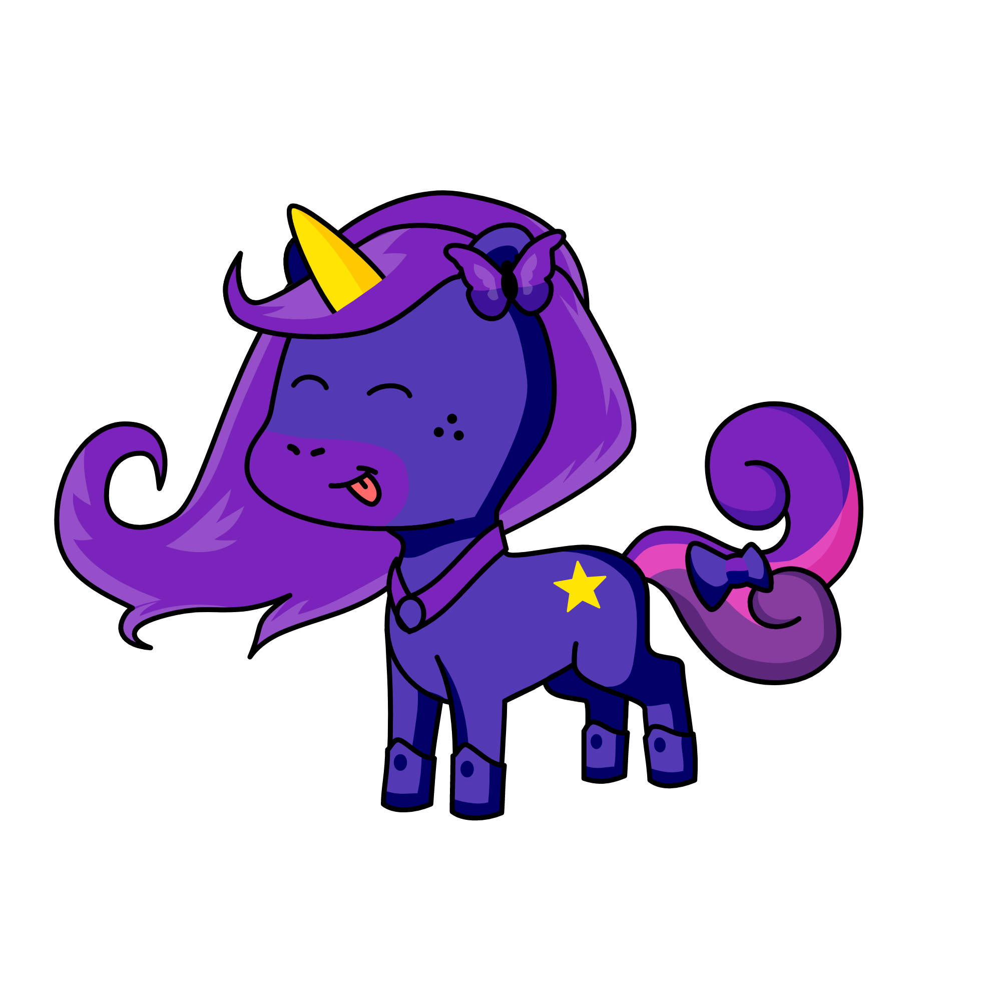 Luna, the unicorn