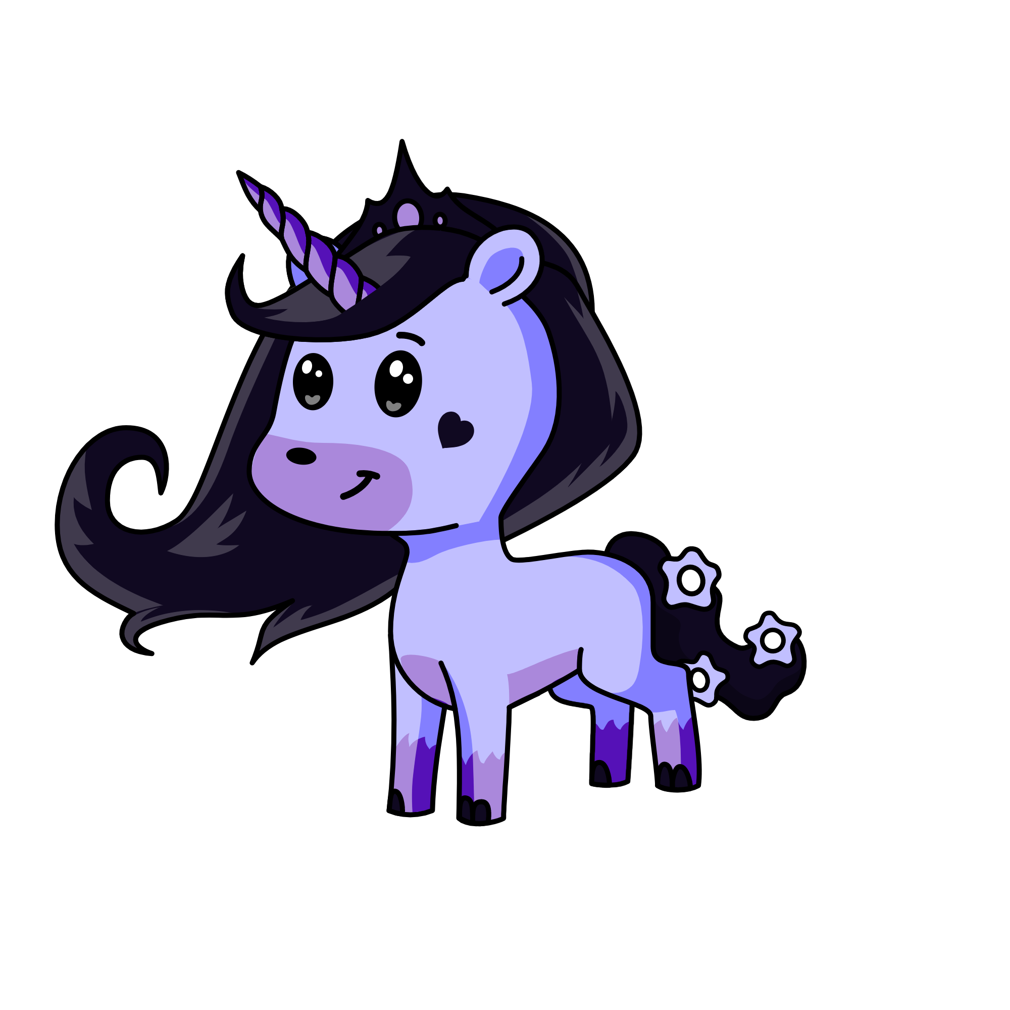 STARPURPLE, the unicorn