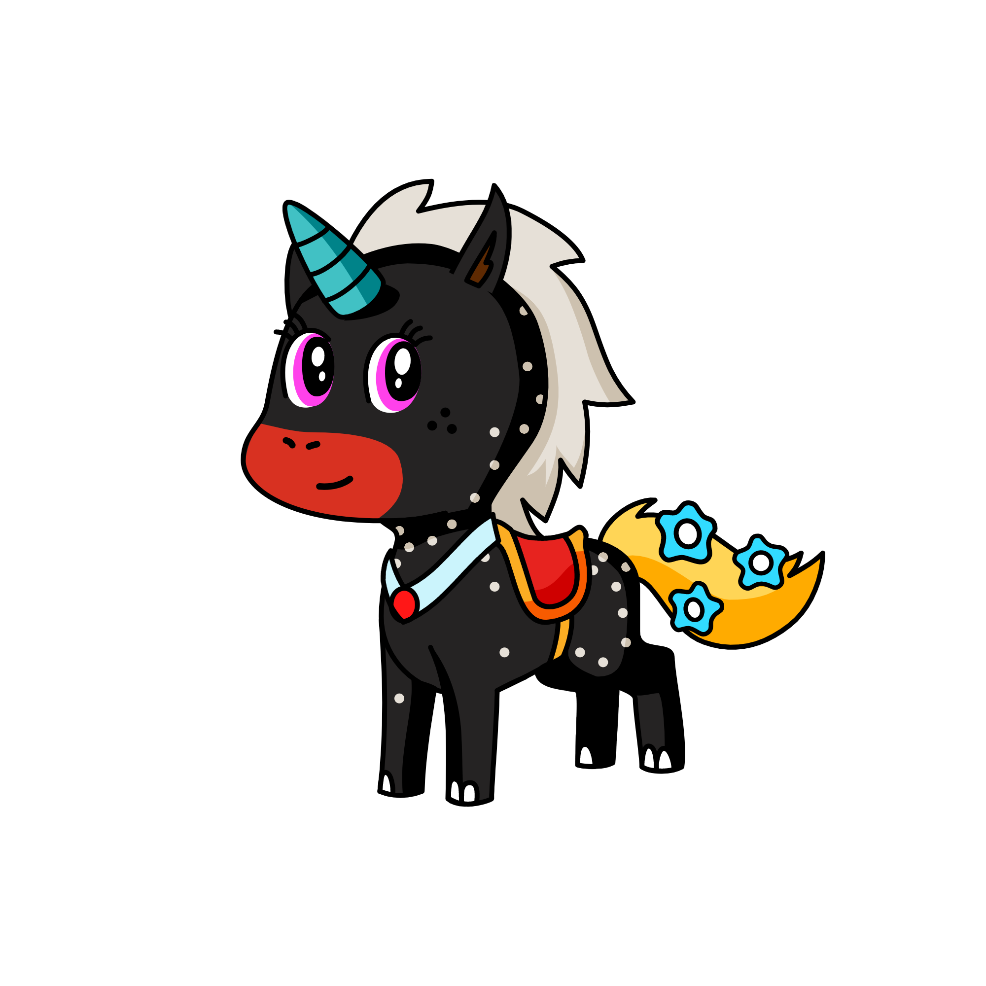 moonlit, the unicorn