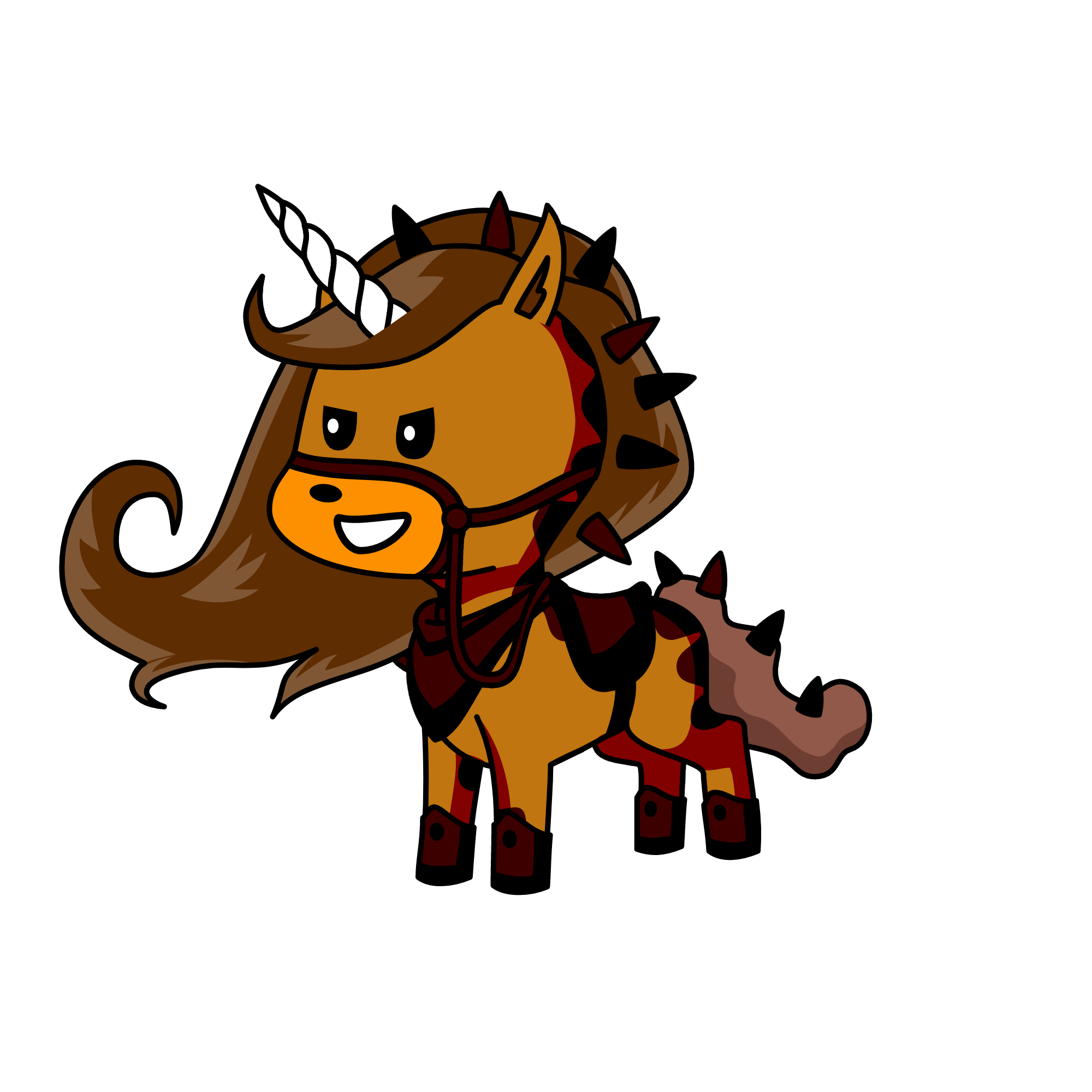 Dusty, the unicorn