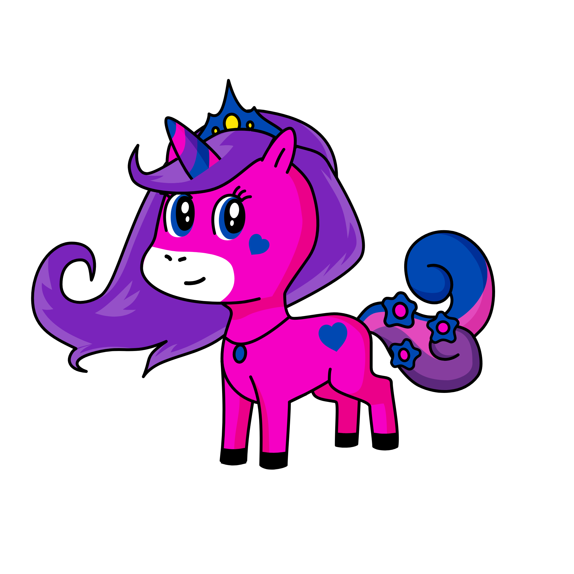 Queen Cadance, the unicorn
