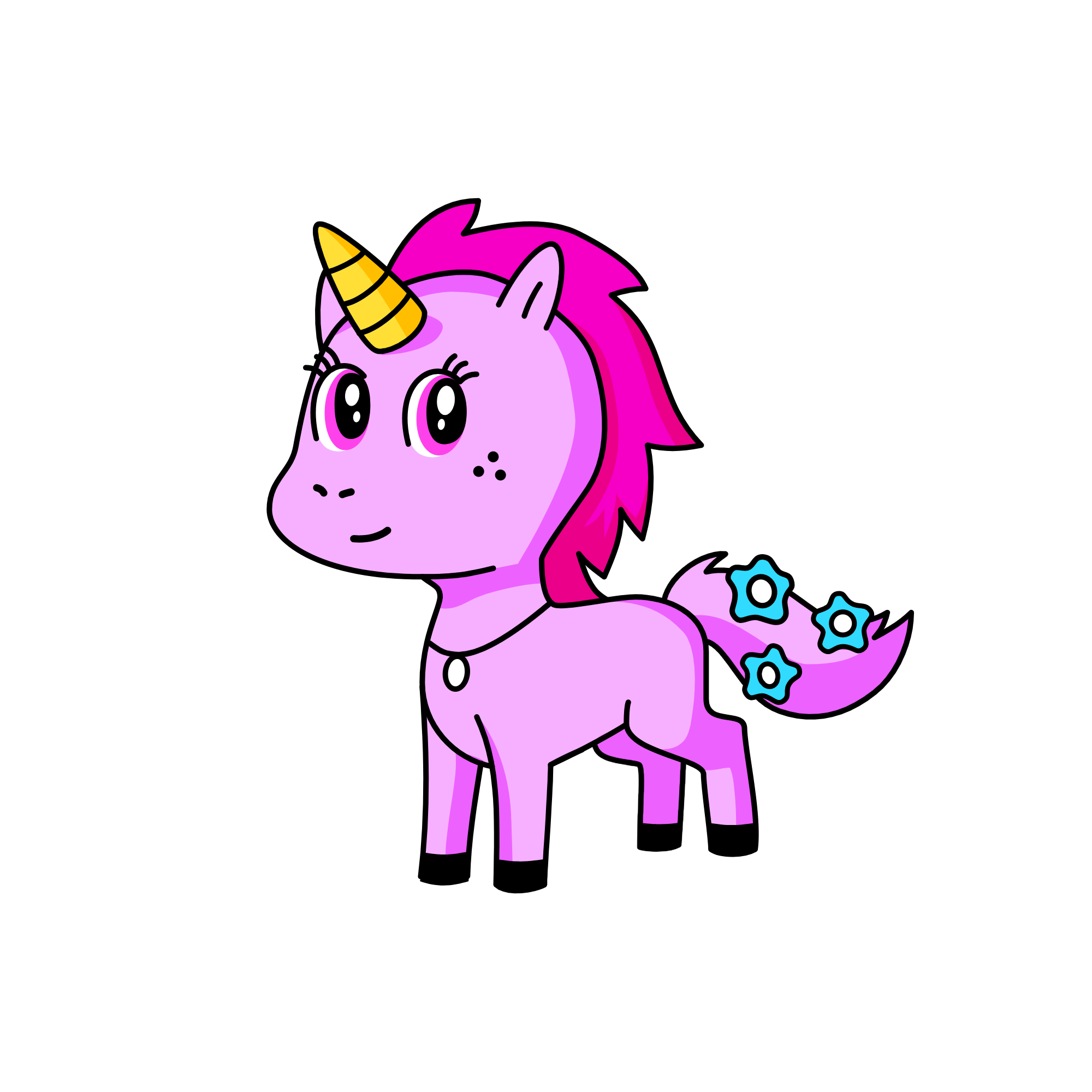 Cutty Pie, the unicorn