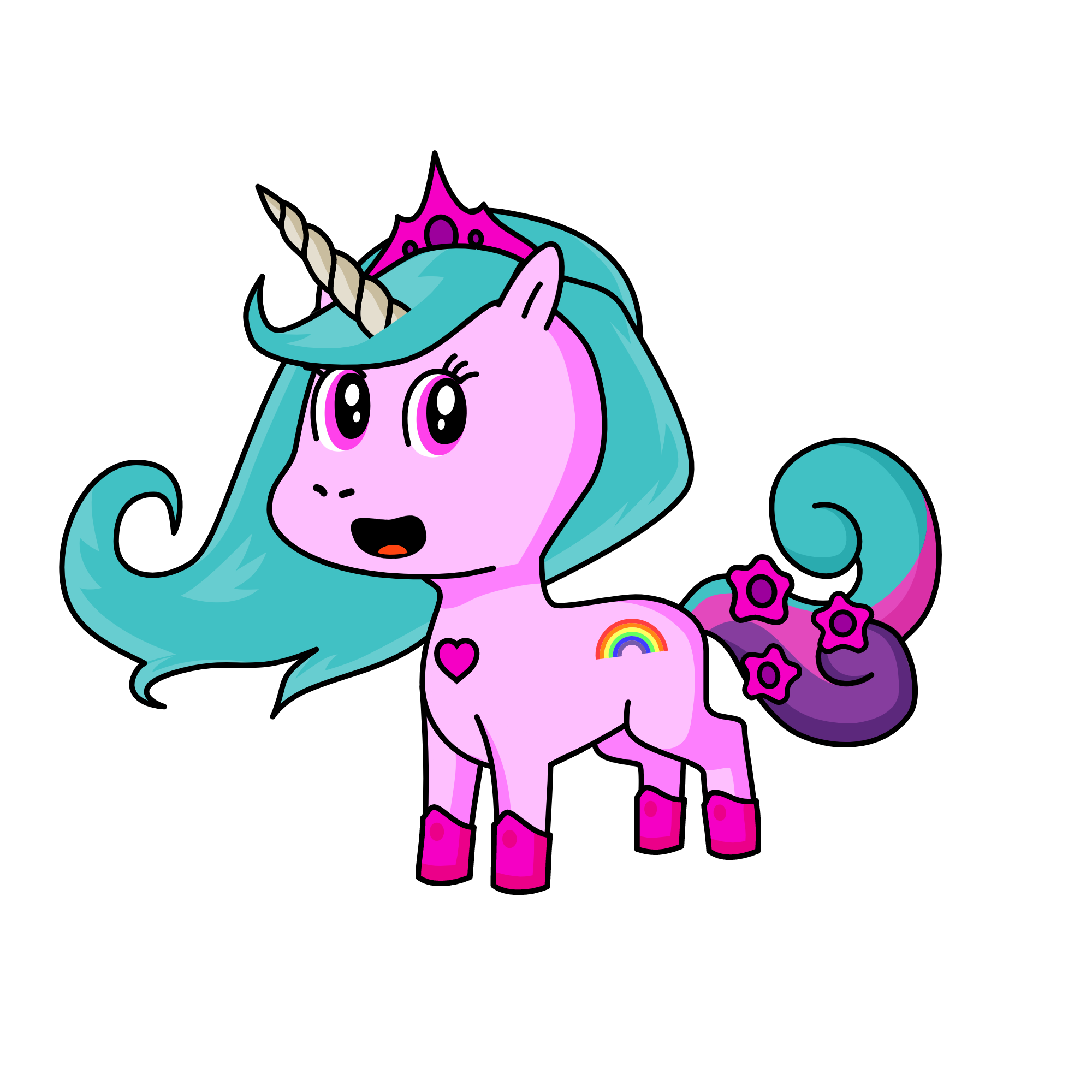 Princess Amy, the unicorn