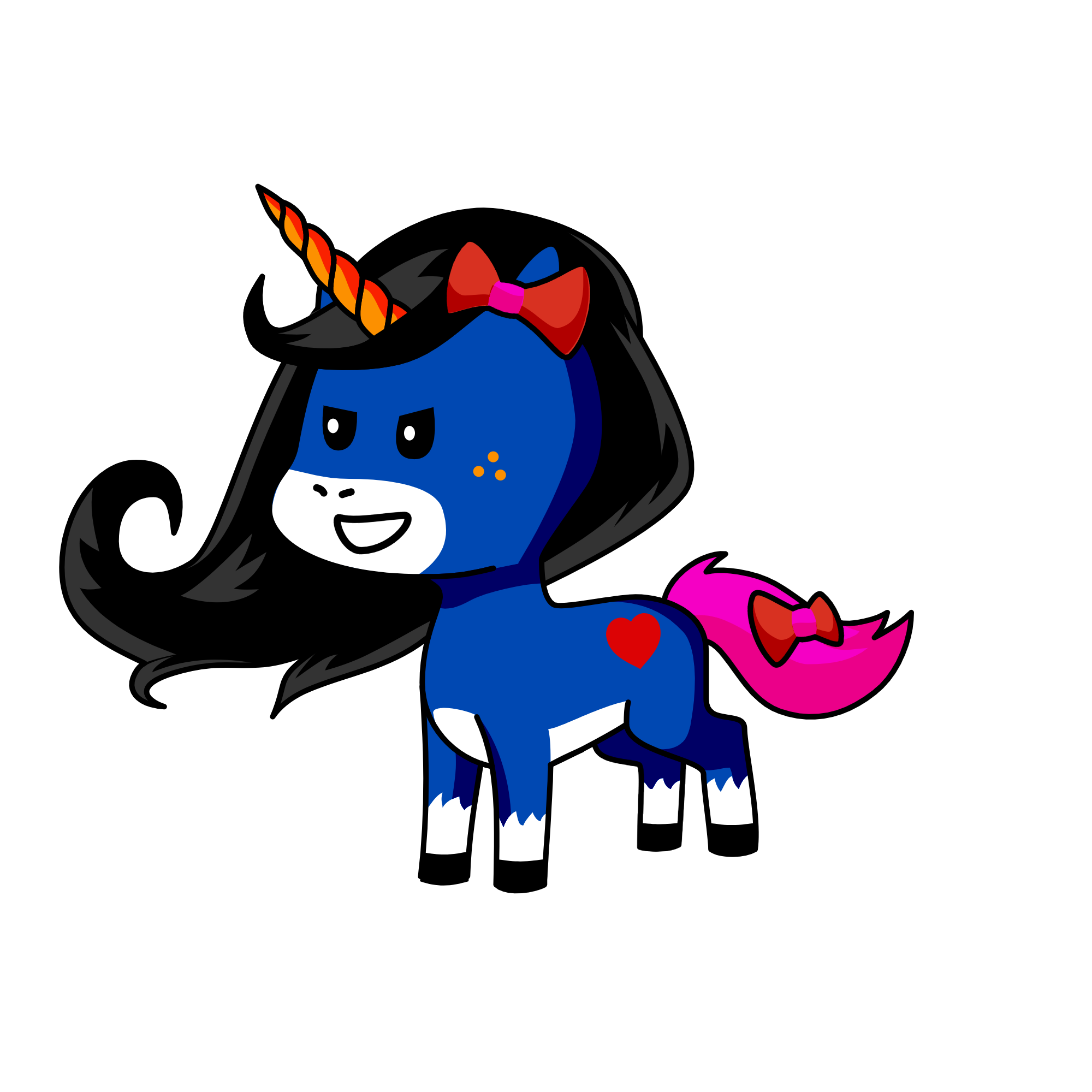a, the unicorn