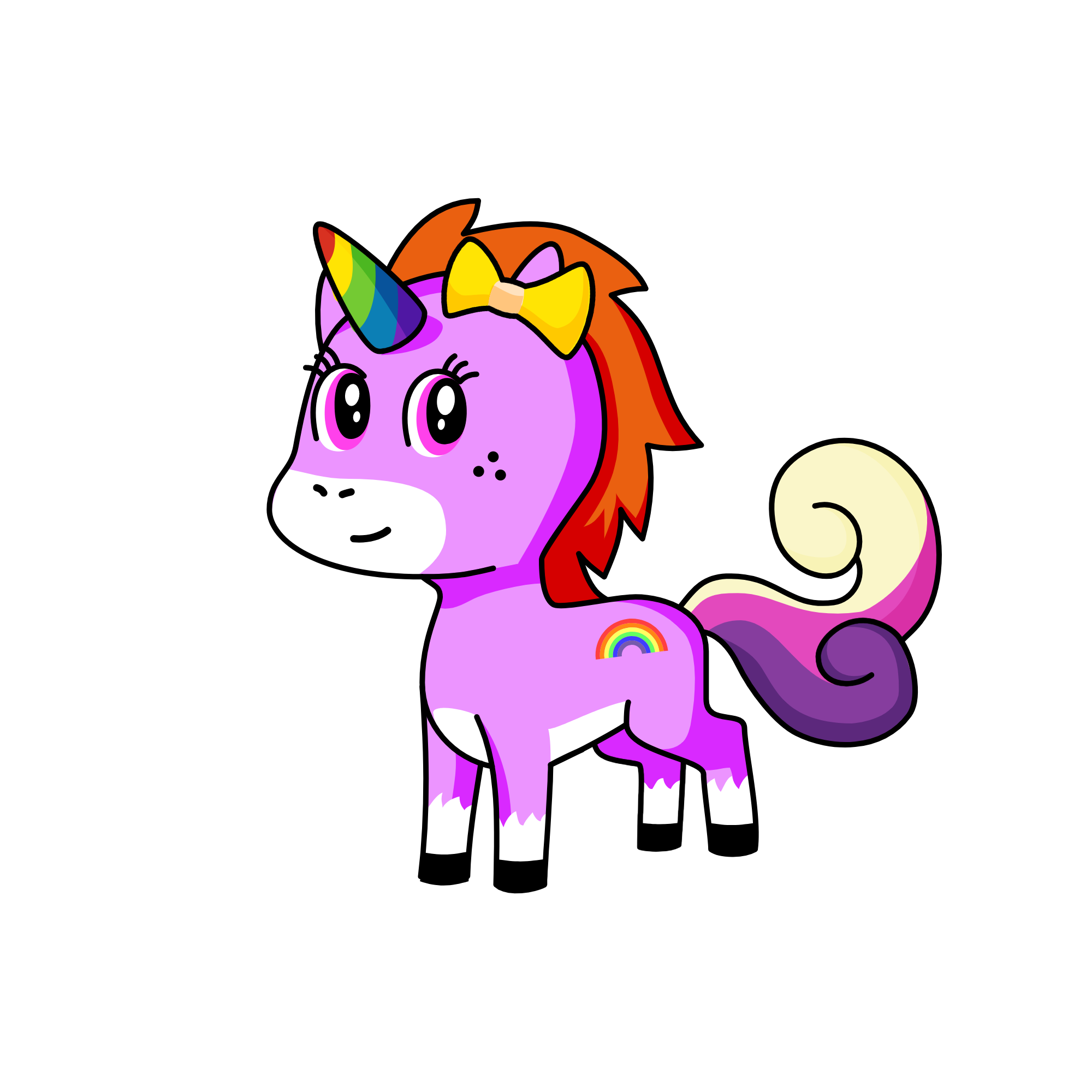 pretty, the unicorn
