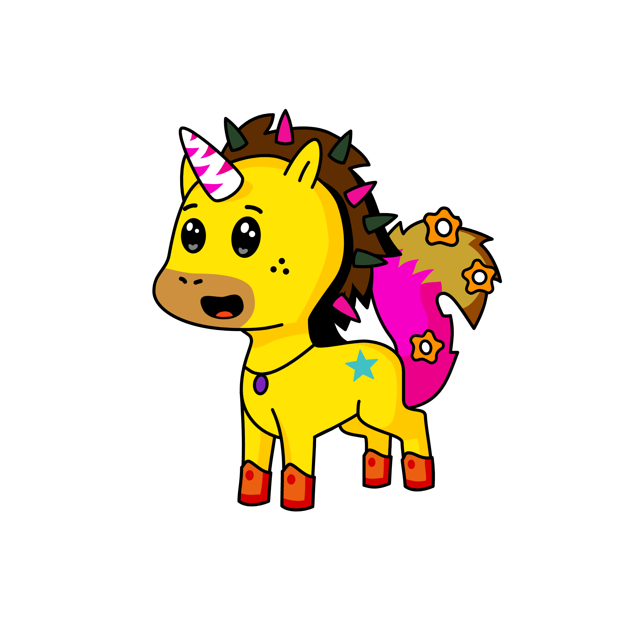 michi, the unicorn