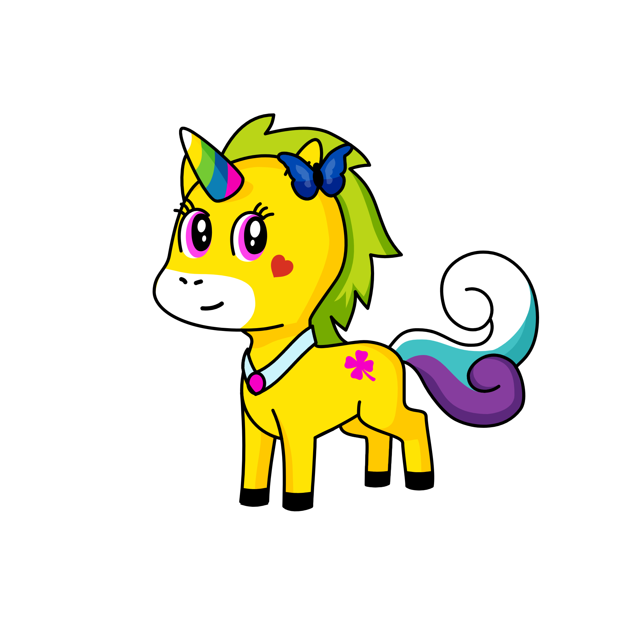 princess Ria, the unicorn