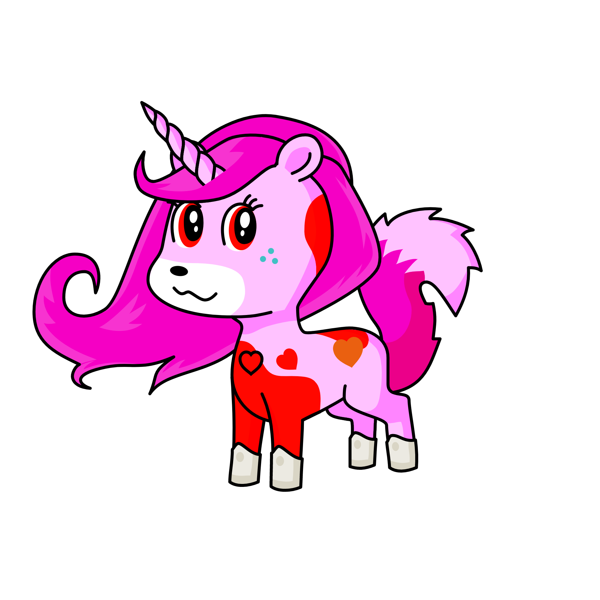 Nyan Cat, the unicorn