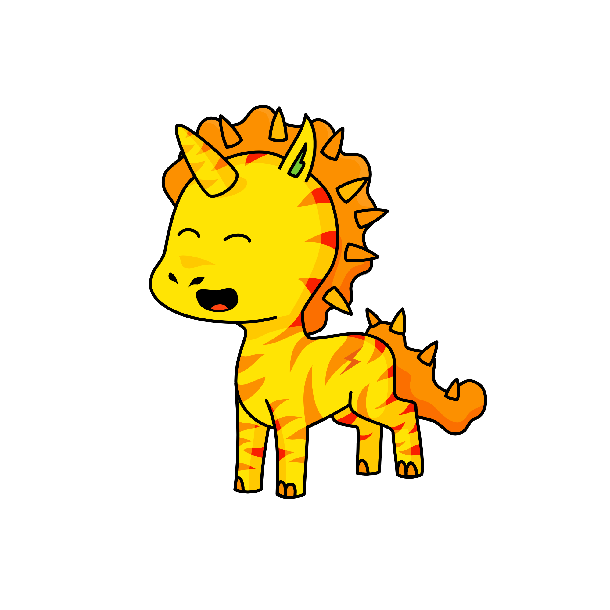 Cat, the unicorn