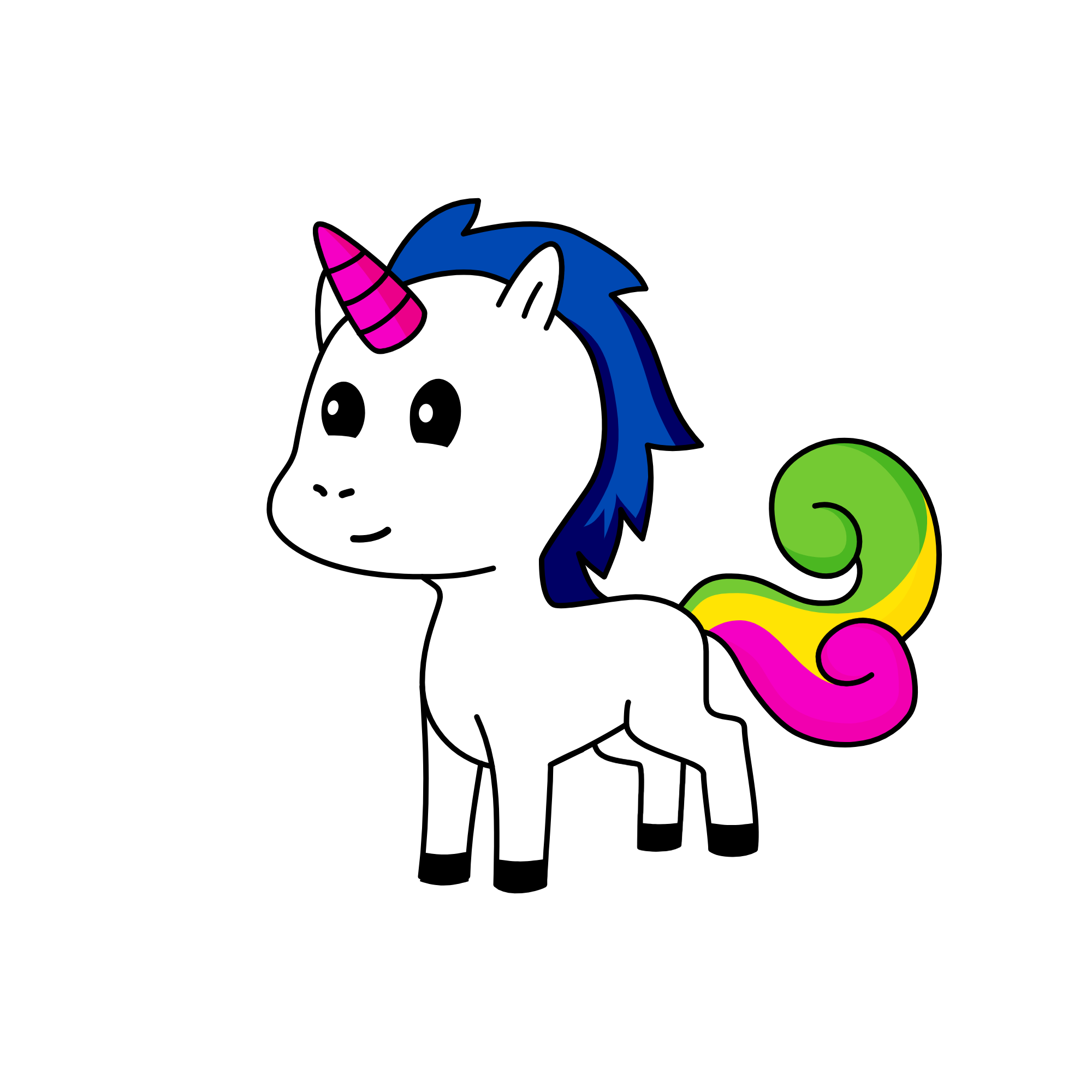 Test01, the unicorn