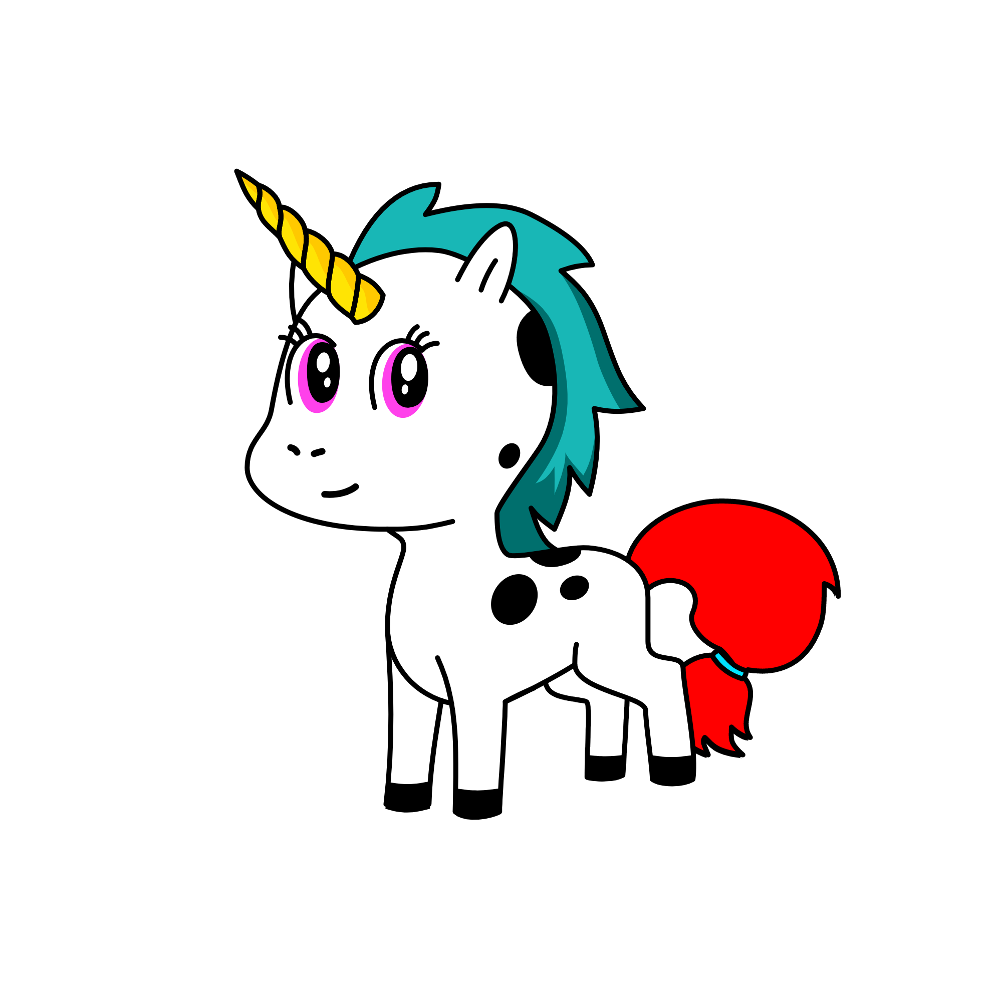 Test03, the unicorn