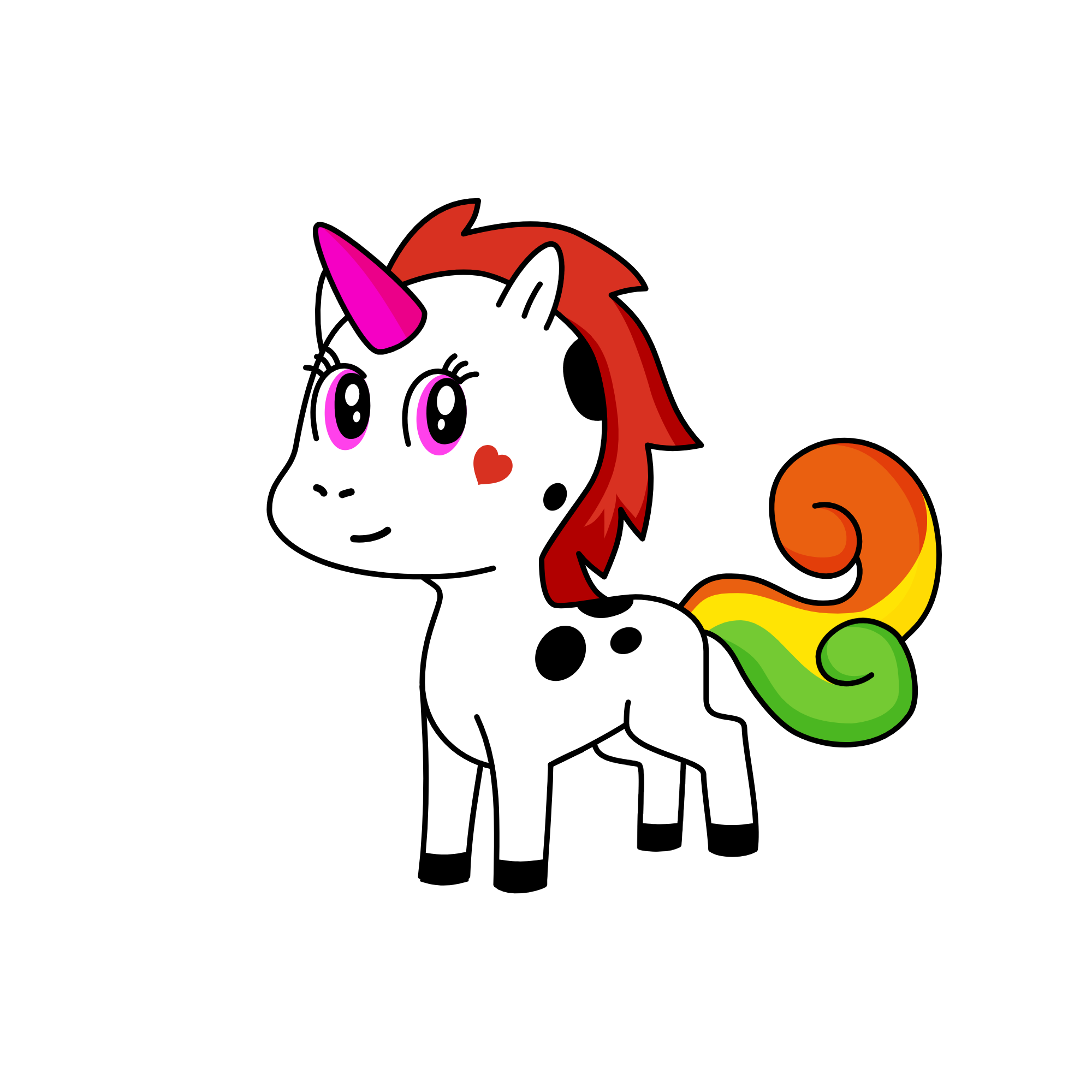 4, the unicorn