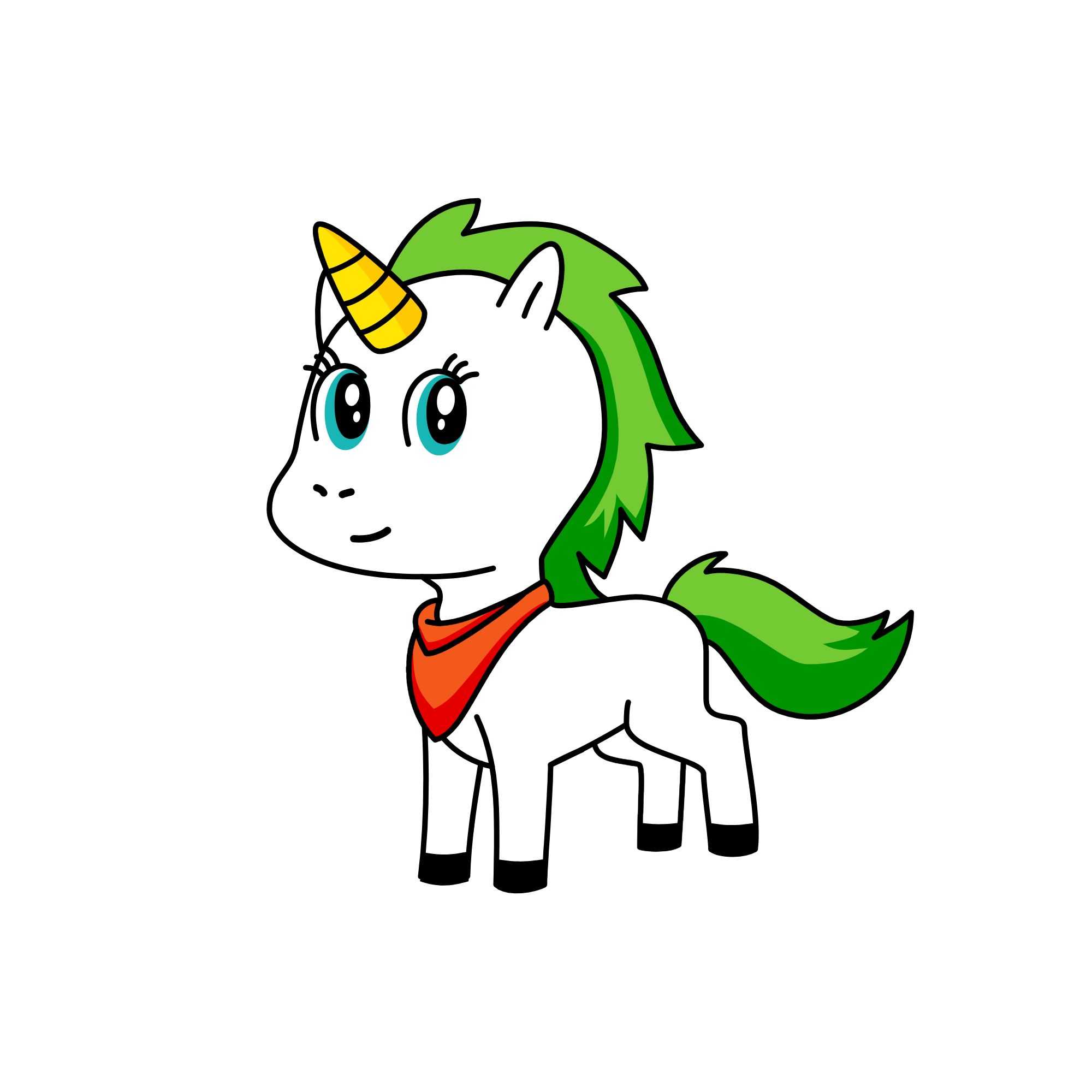 6, the unicorn