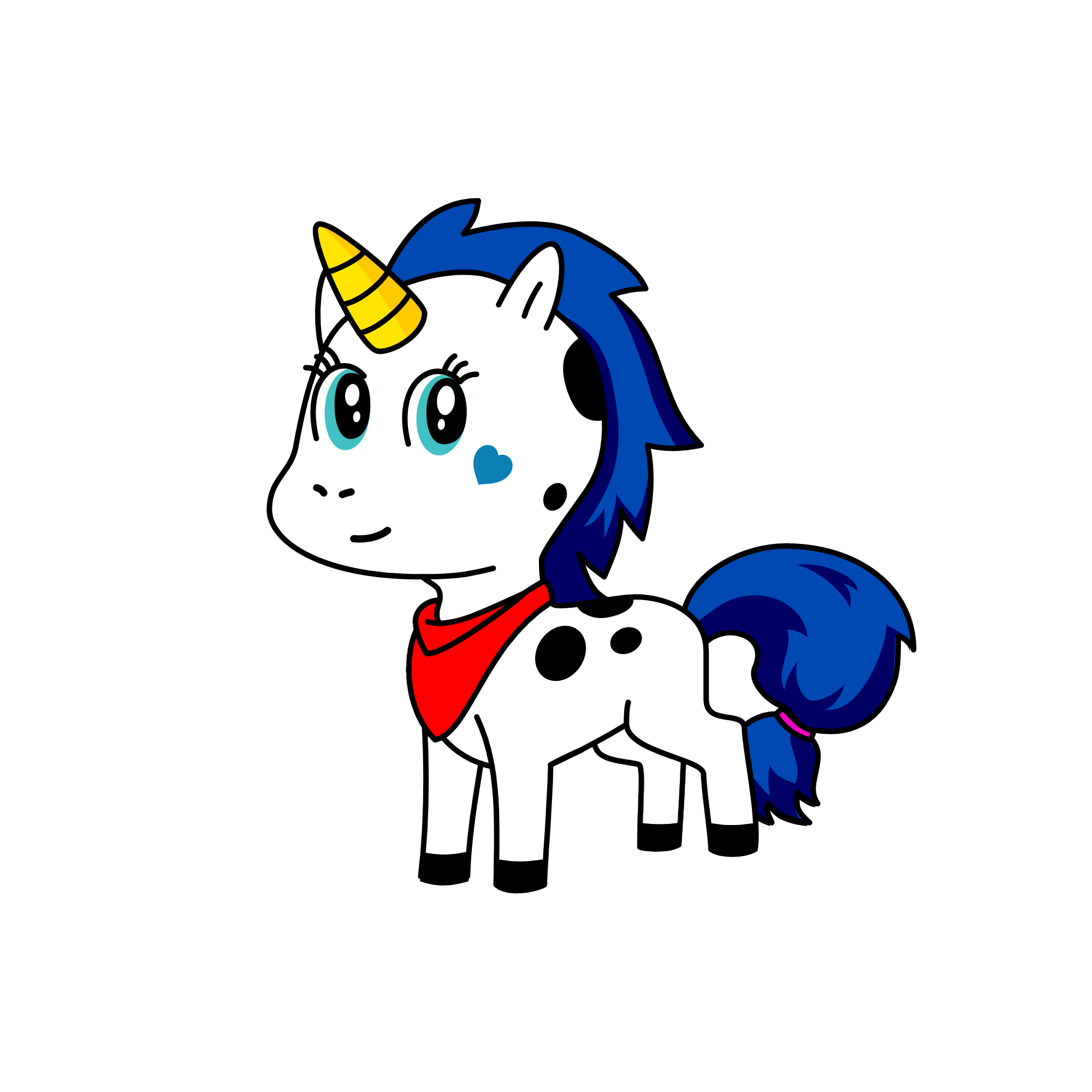 9, the unicorn