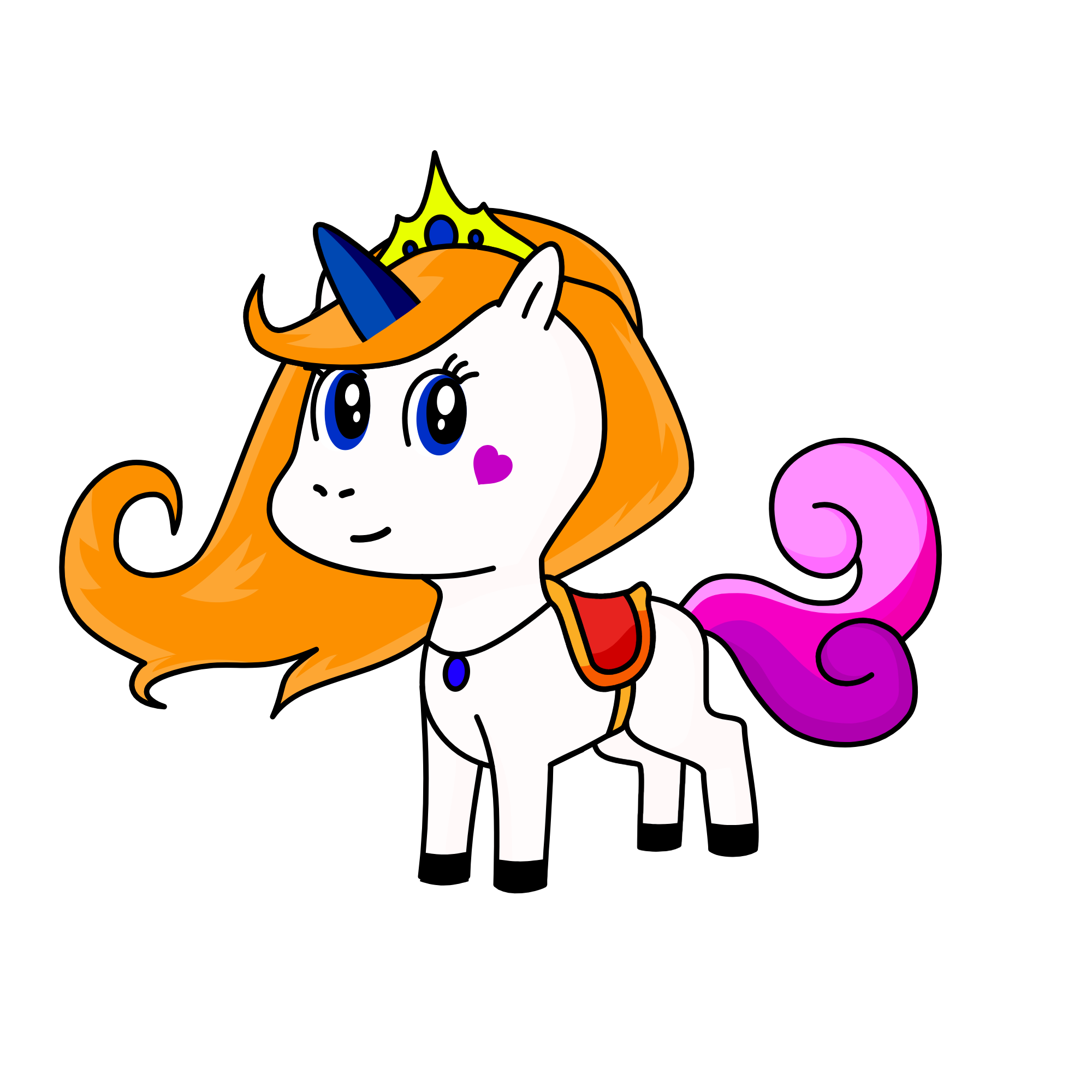 Luna, the unicorn