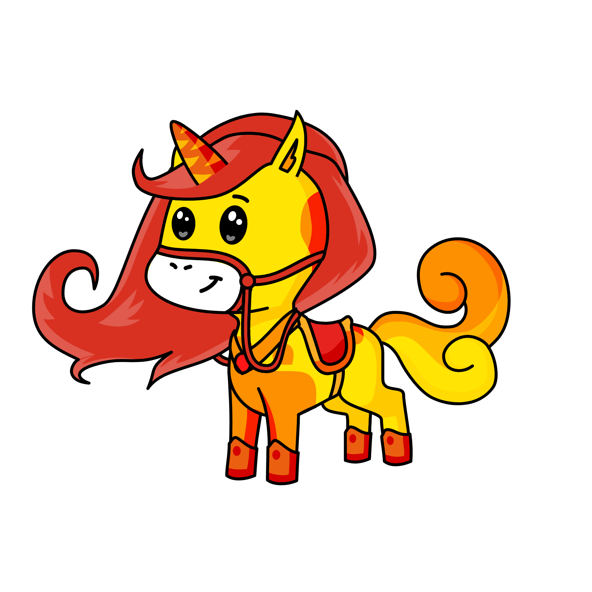 Foxy, the unicorn