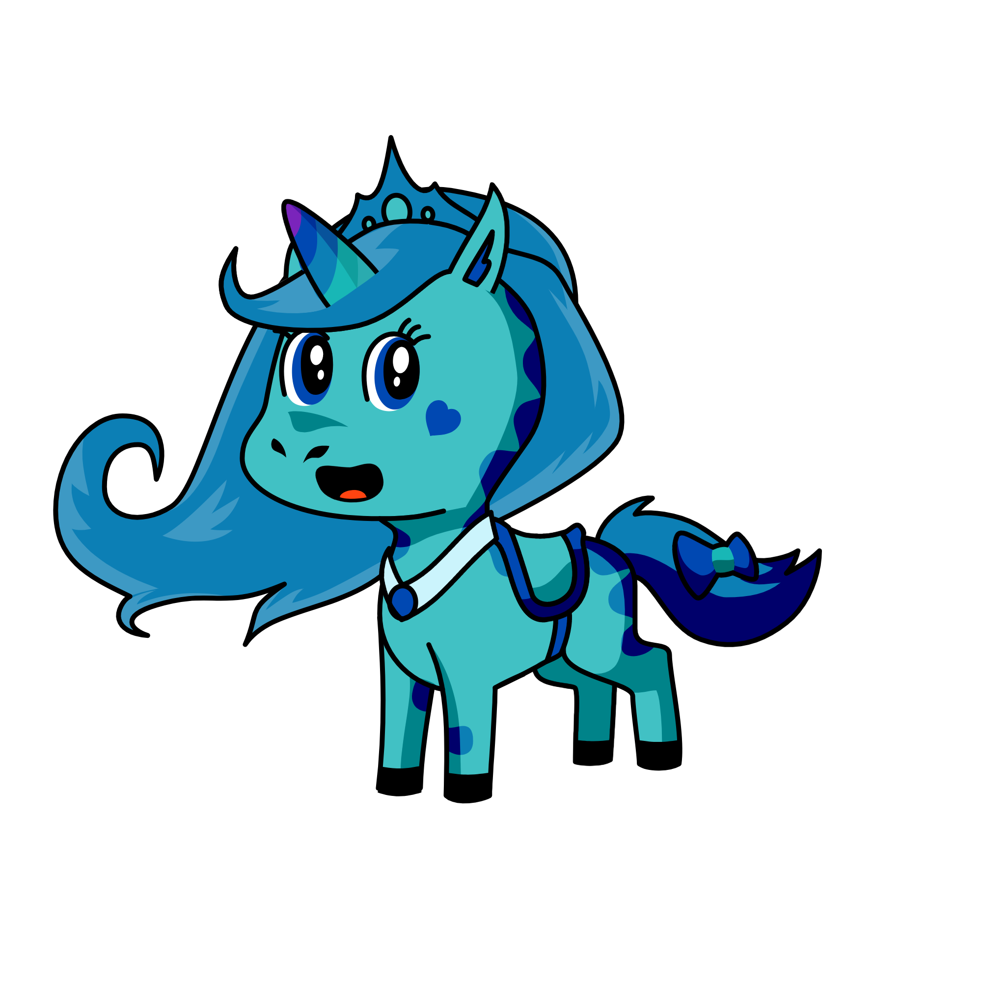 Yamiliti, the unicorn