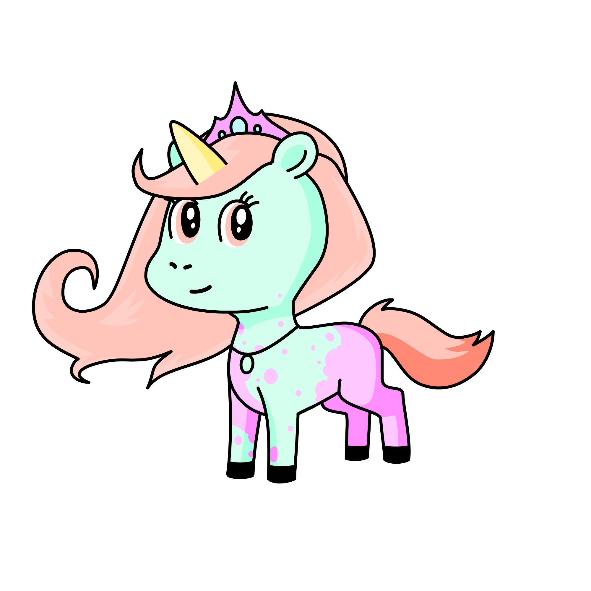Clarinha, the unicorn