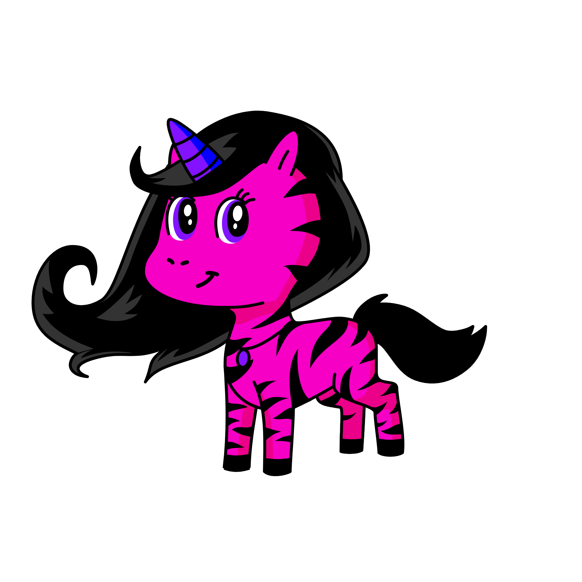 Lindinha, the unicorn