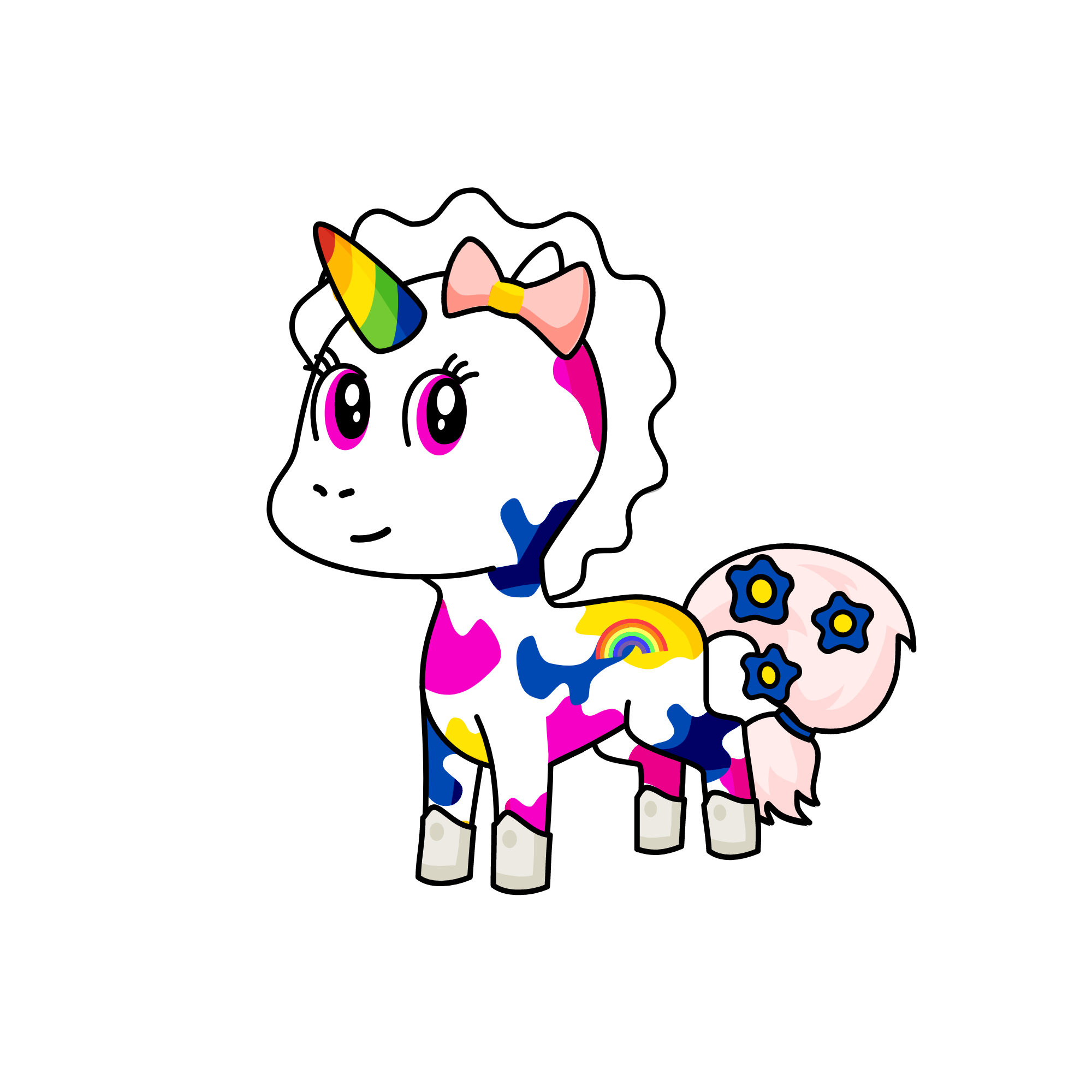 Tina, the unicorn