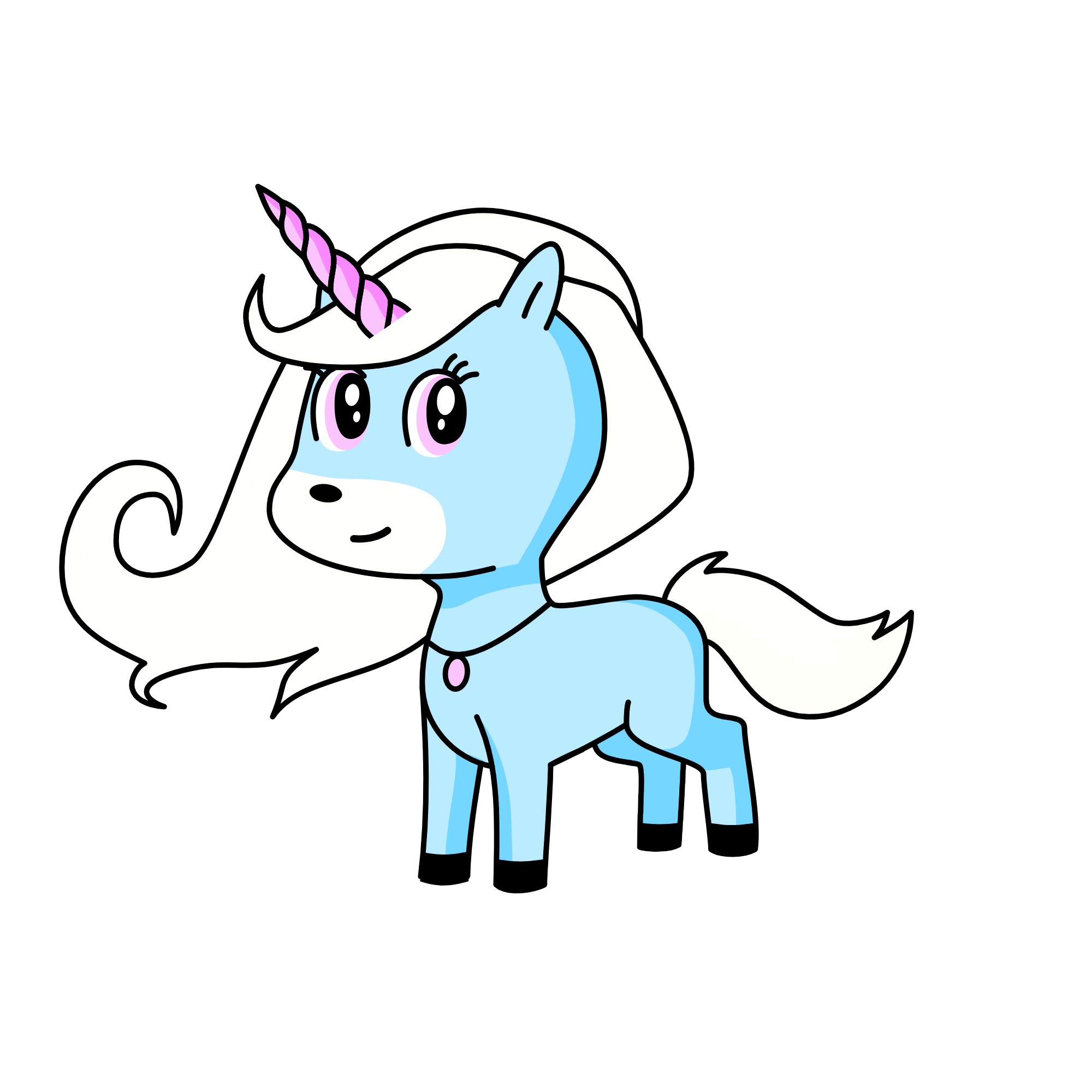 Neve, the unicorn