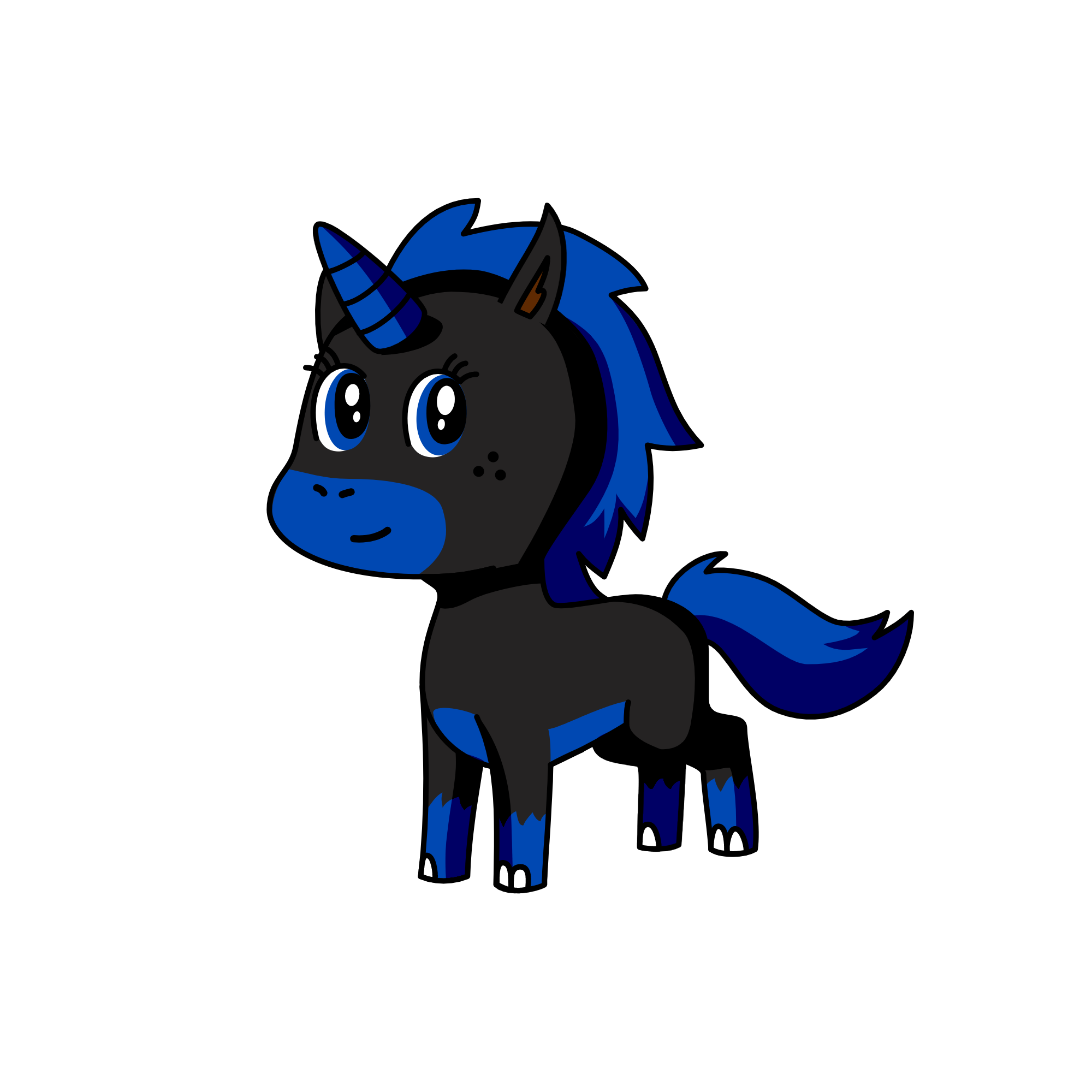 Hecker, the unicorn