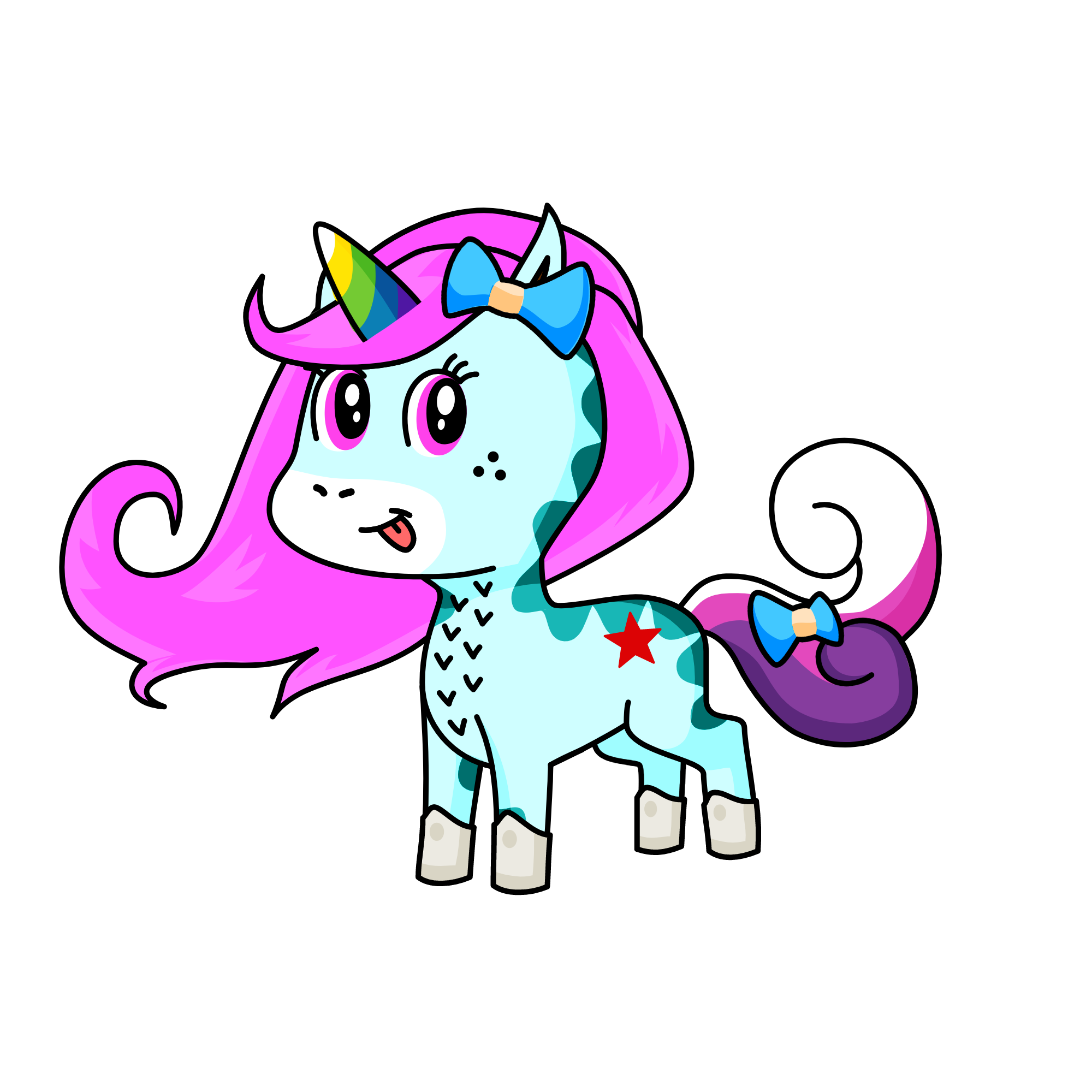 Aaliyah, the unicorn
