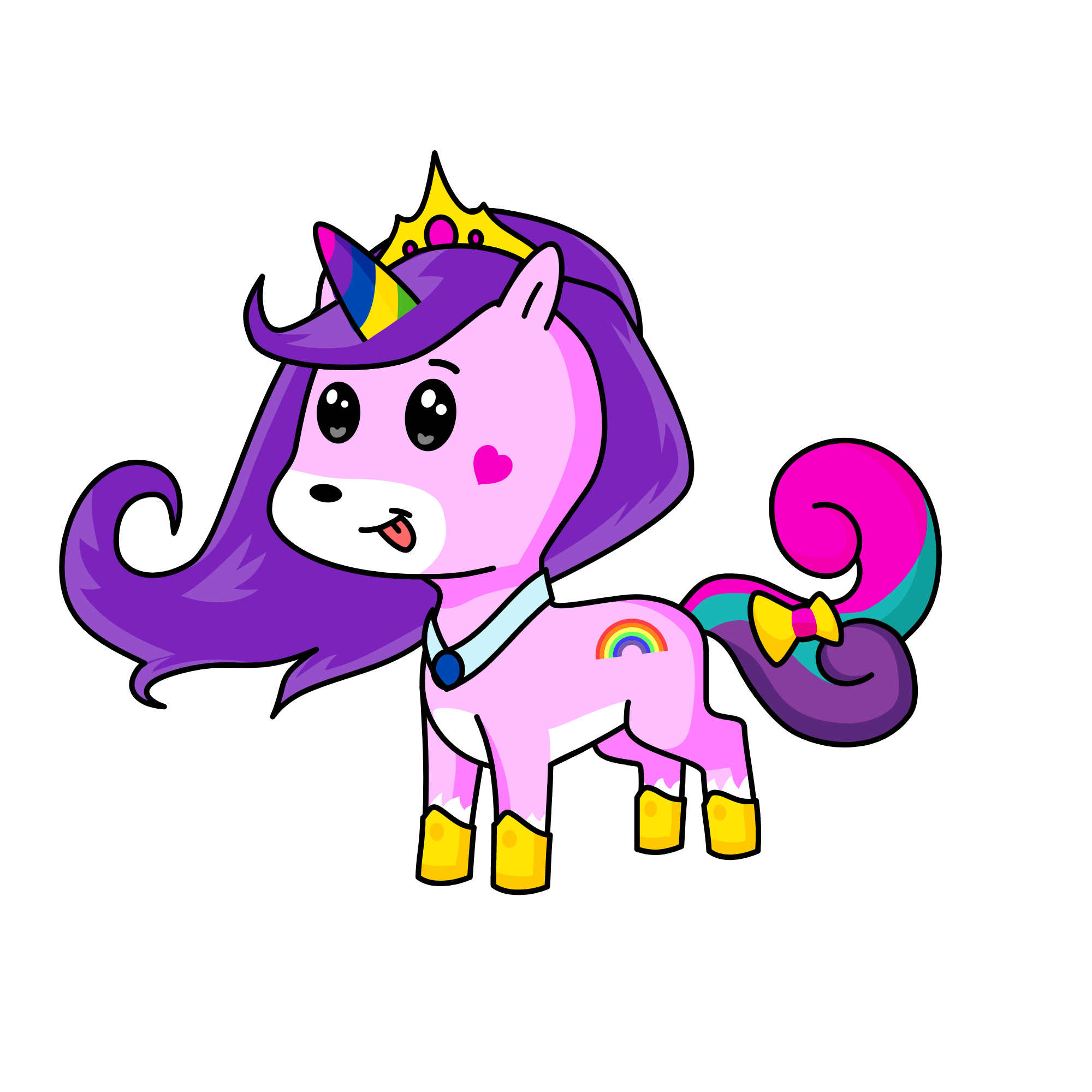 Belle, the unicorn