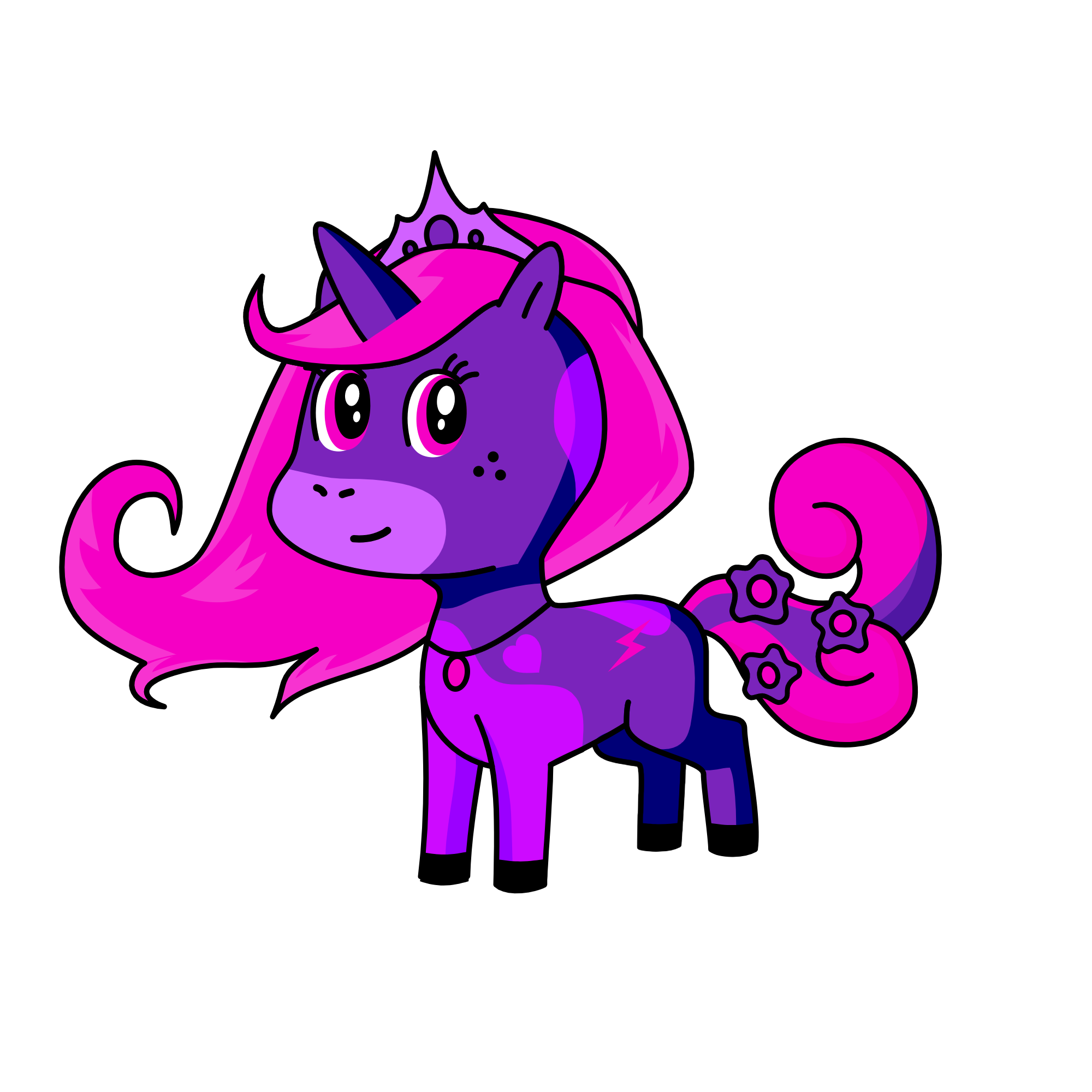 Dreamy (Sister of dream girl), the unicorn