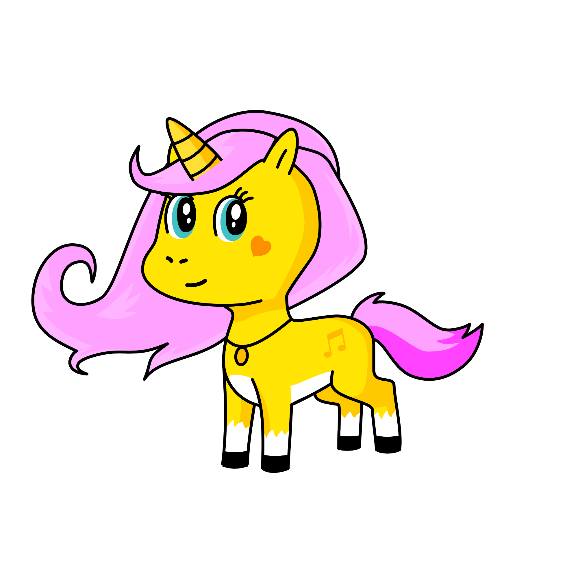 fluttershy, the unicorn