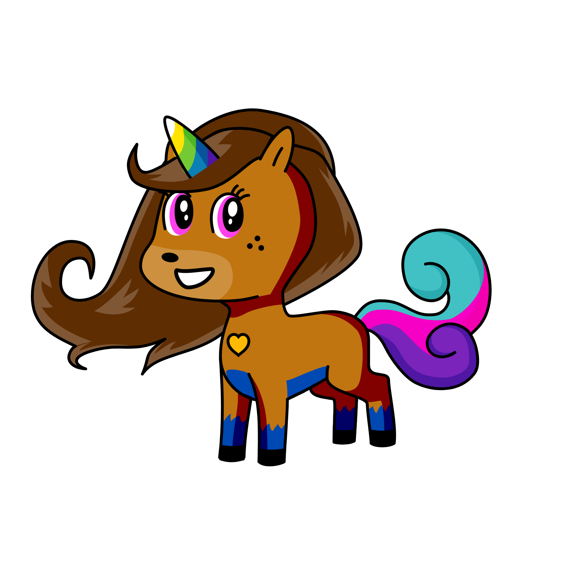 caitlin, the unicorn