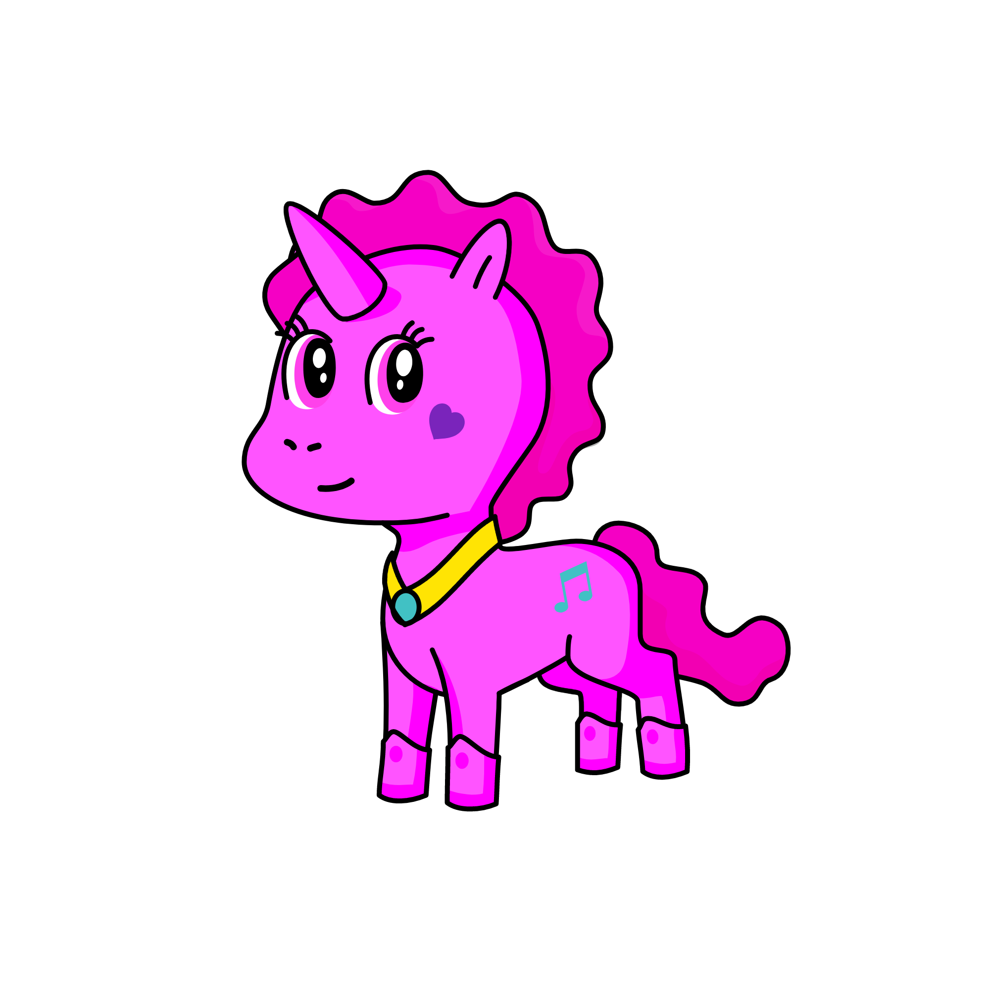 pinki pie, the unicorn