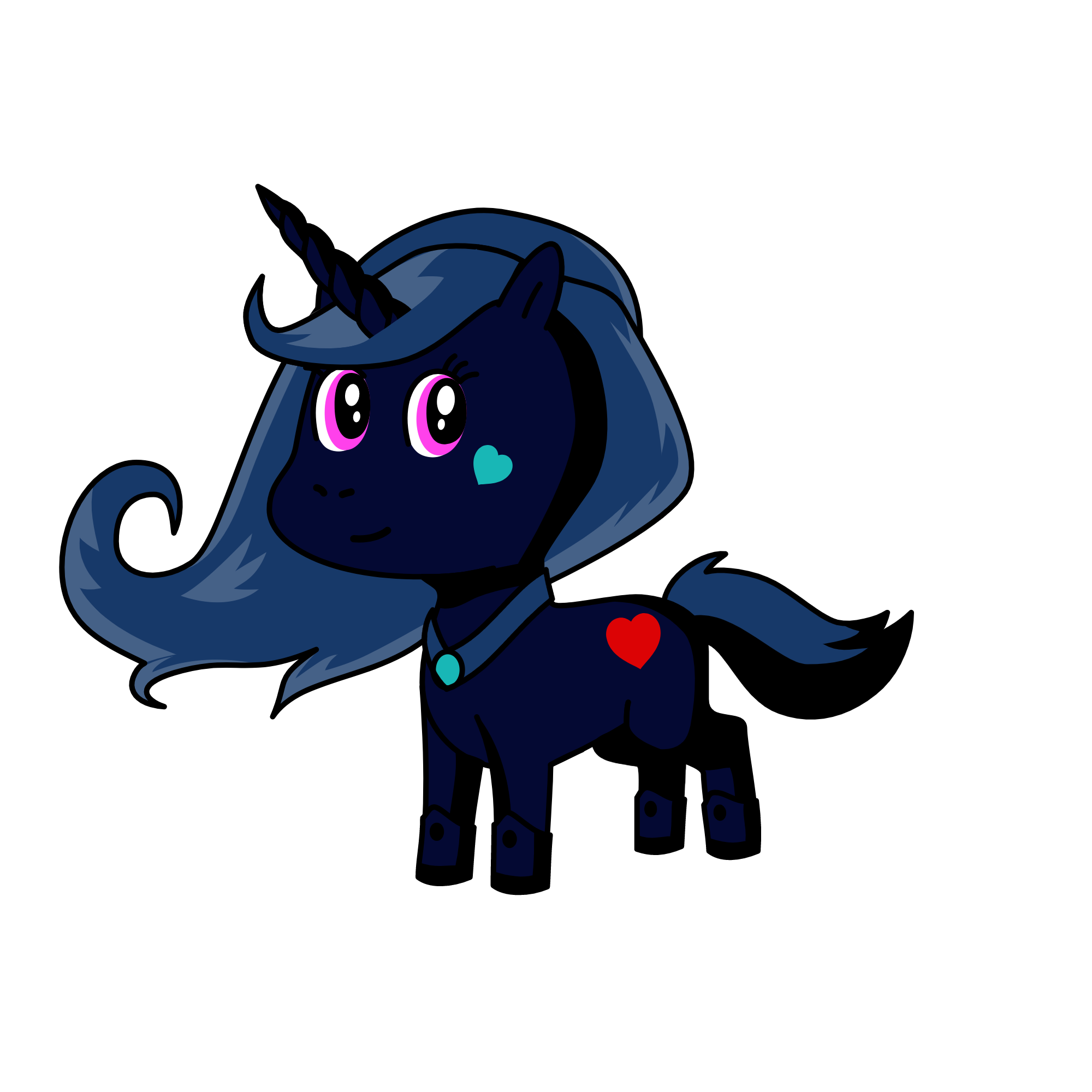 luna, the unicorn