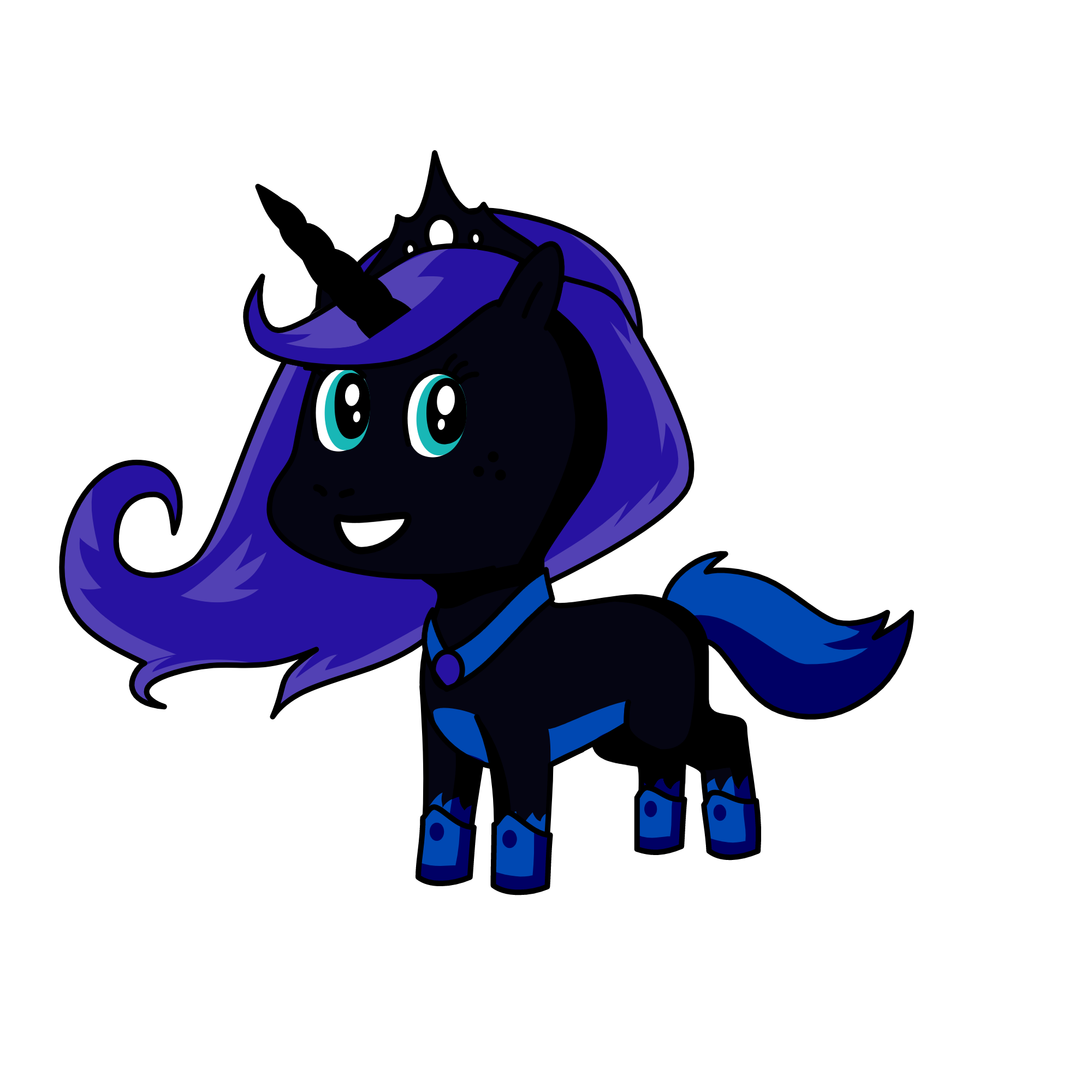 nightmare moon, the unicorn