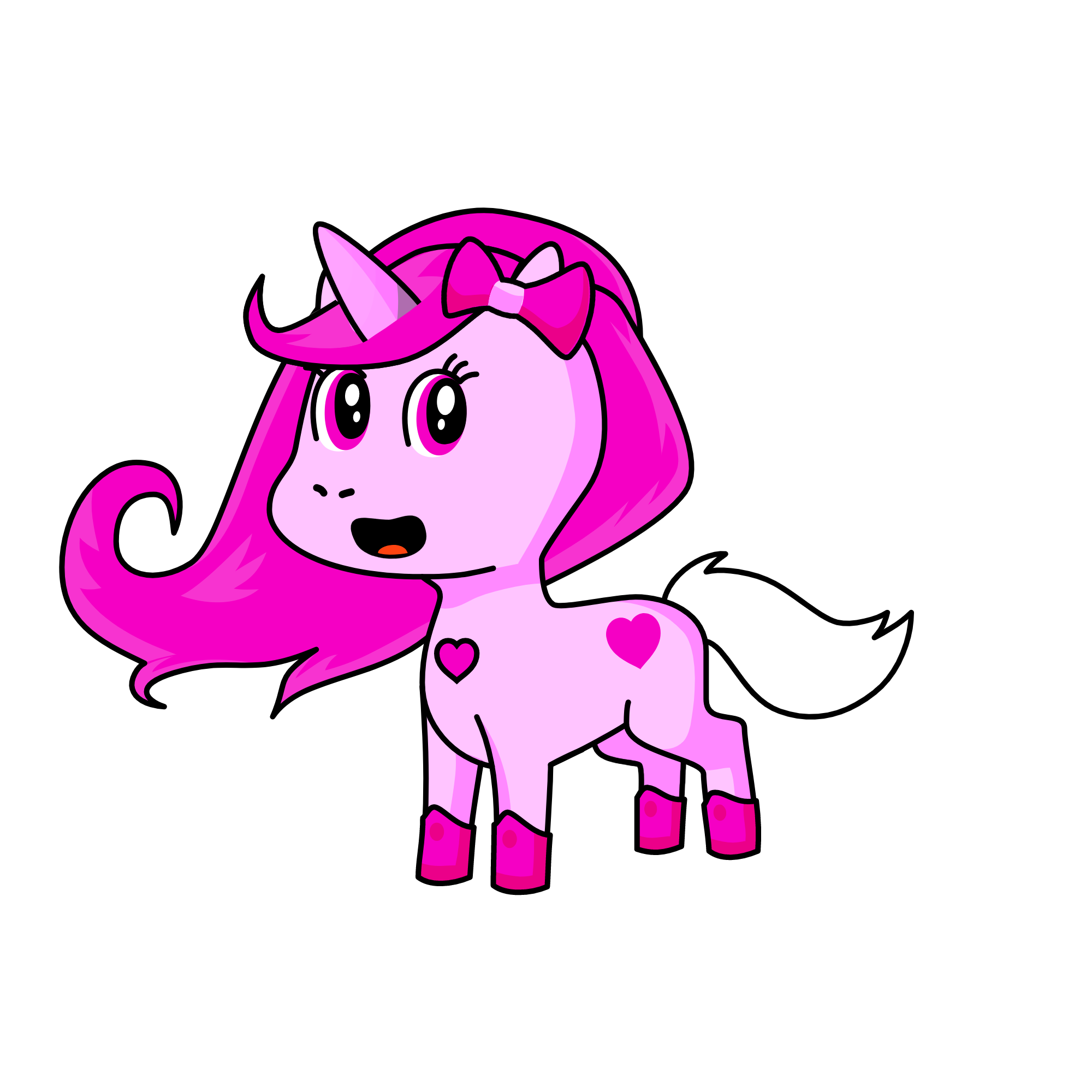 Pinkie Pie, the unicorn