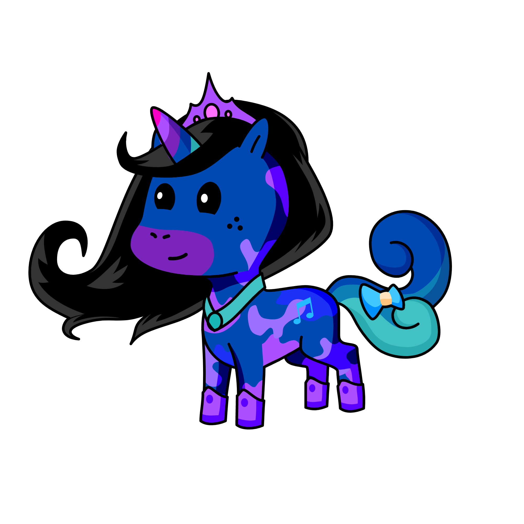 NightMare Moon, the unicorn